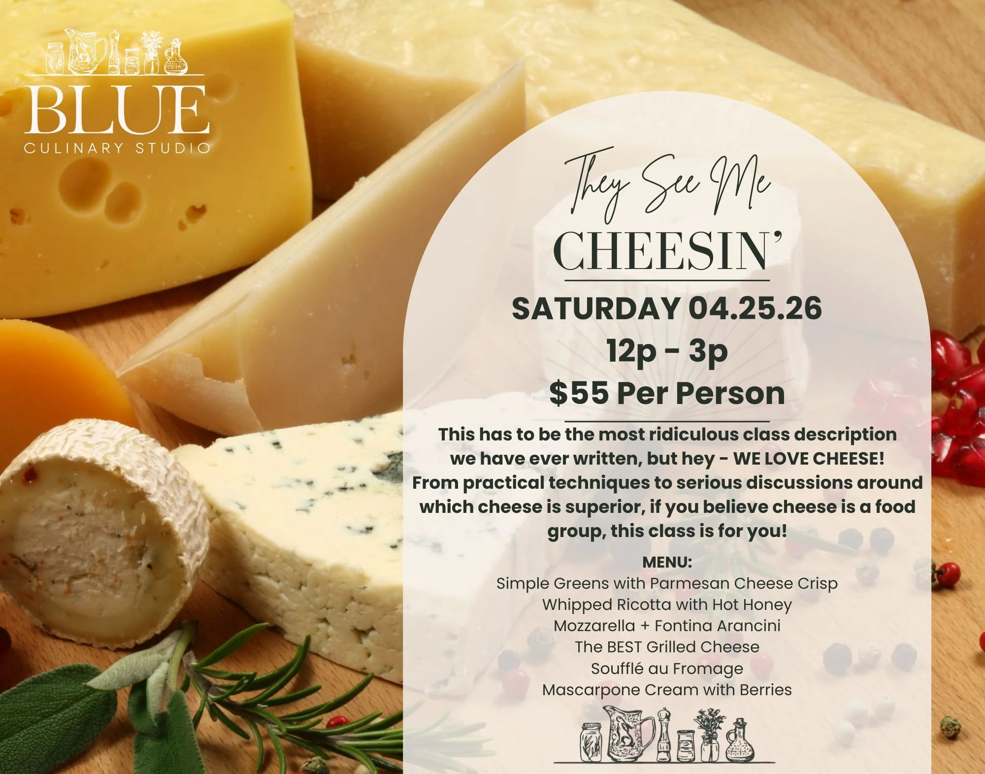 04.25.26 | They See Me Cheesin'