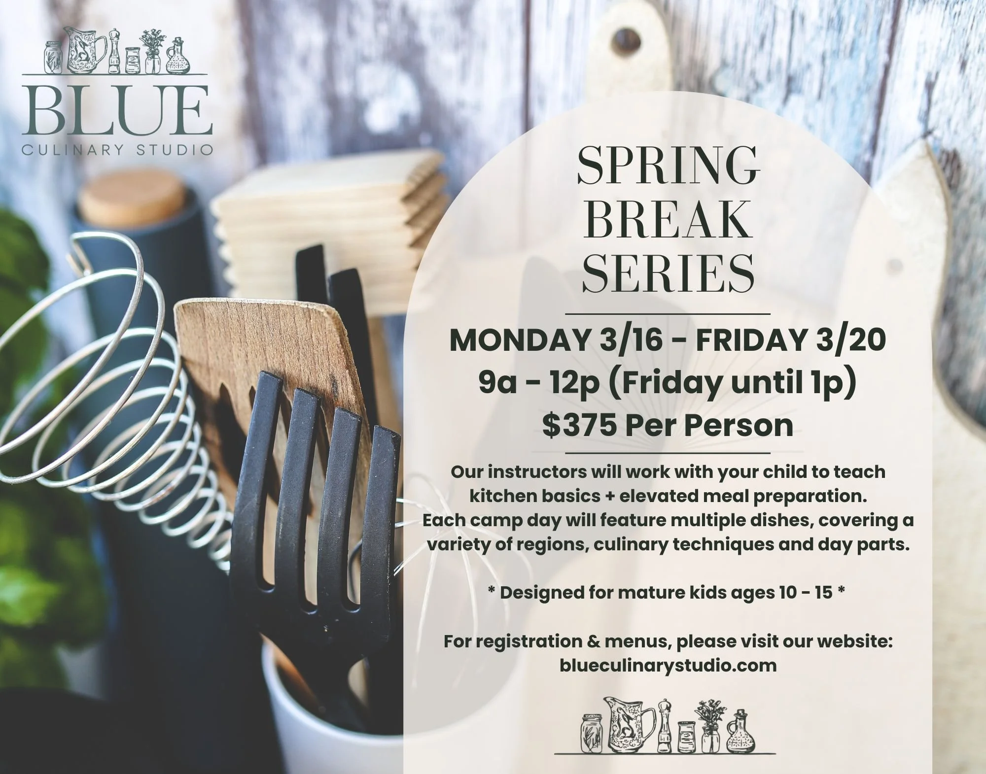 Kids Spring Break Series | 3/16 - 3/20