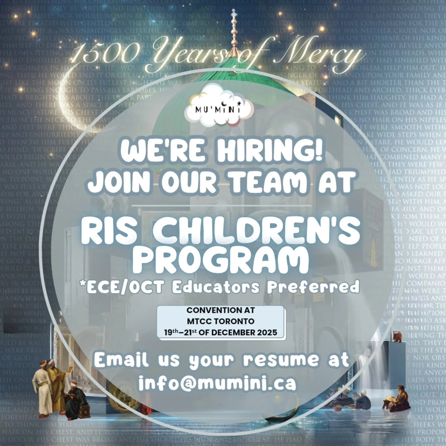 ✨ We&rsquo;re excited to announce that we&rsquo;re hiring for the RIS Children&rsquo;s Program 2025!
If you&rsquo;re passionate about working with children and creating meaningful experiences, we&rsquo;d love to have you on our team 🤍
Limited spots 