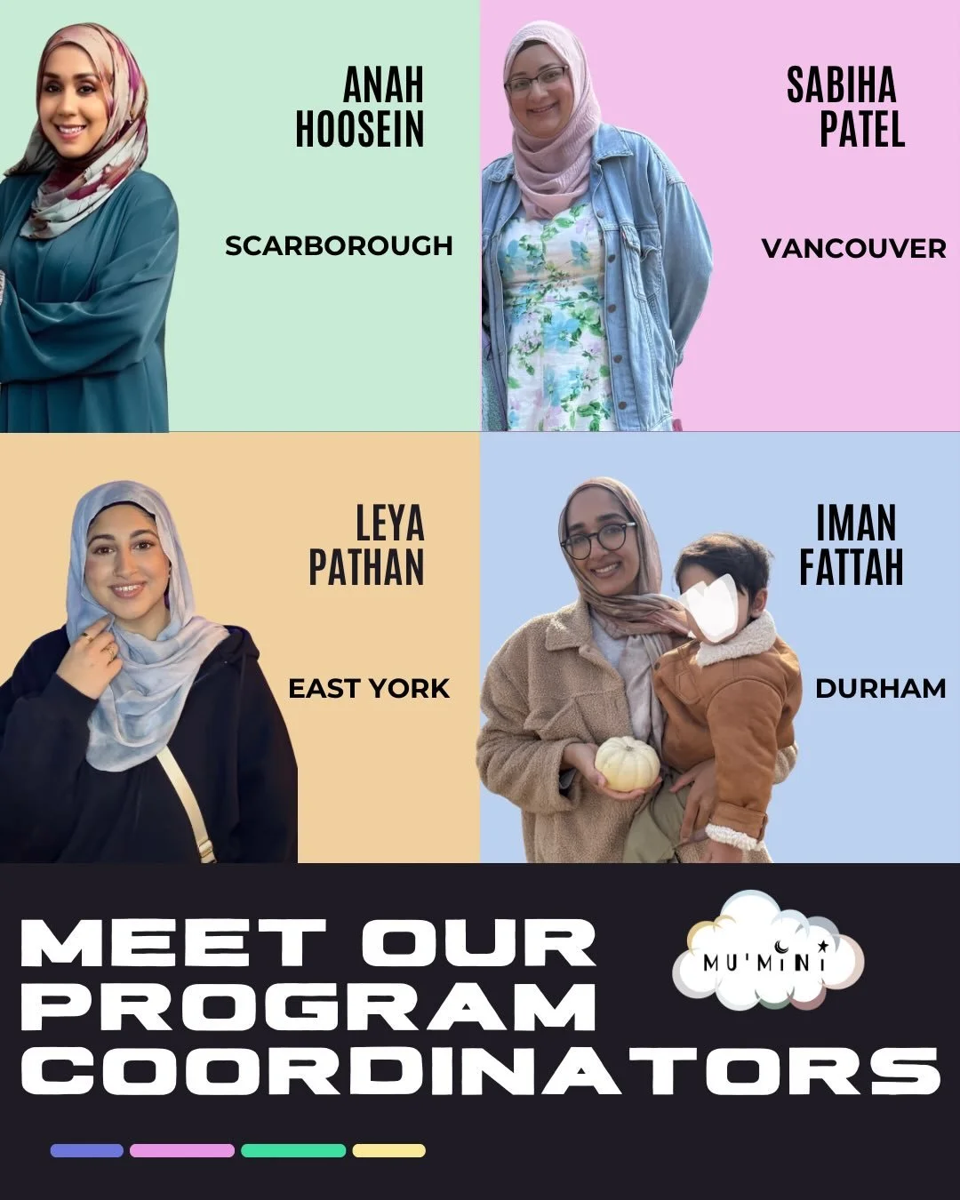 ✨ Meet Our Program Coordinators ✨

We&rsquo;re excited to continue growing our team and expanding into communities near you &mdash; made possible through the dedication and hard work of these four outstanding women.

Their leadership, professionalism