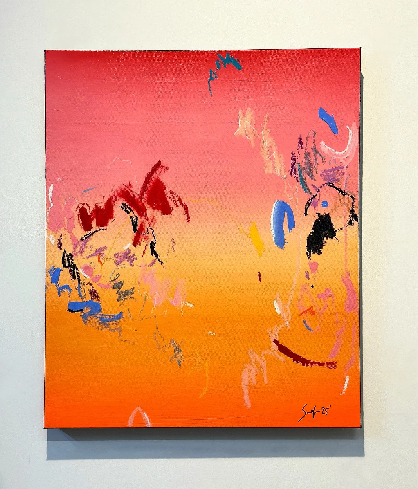 &ldquo;Don&rsquo;t look away&rdquo;
(24x30) Acrylic &amp; oil on canvas

Available for purchase &amp; shown at next week&rsquo;s @culturecrawl ❤️&zwj;🔥