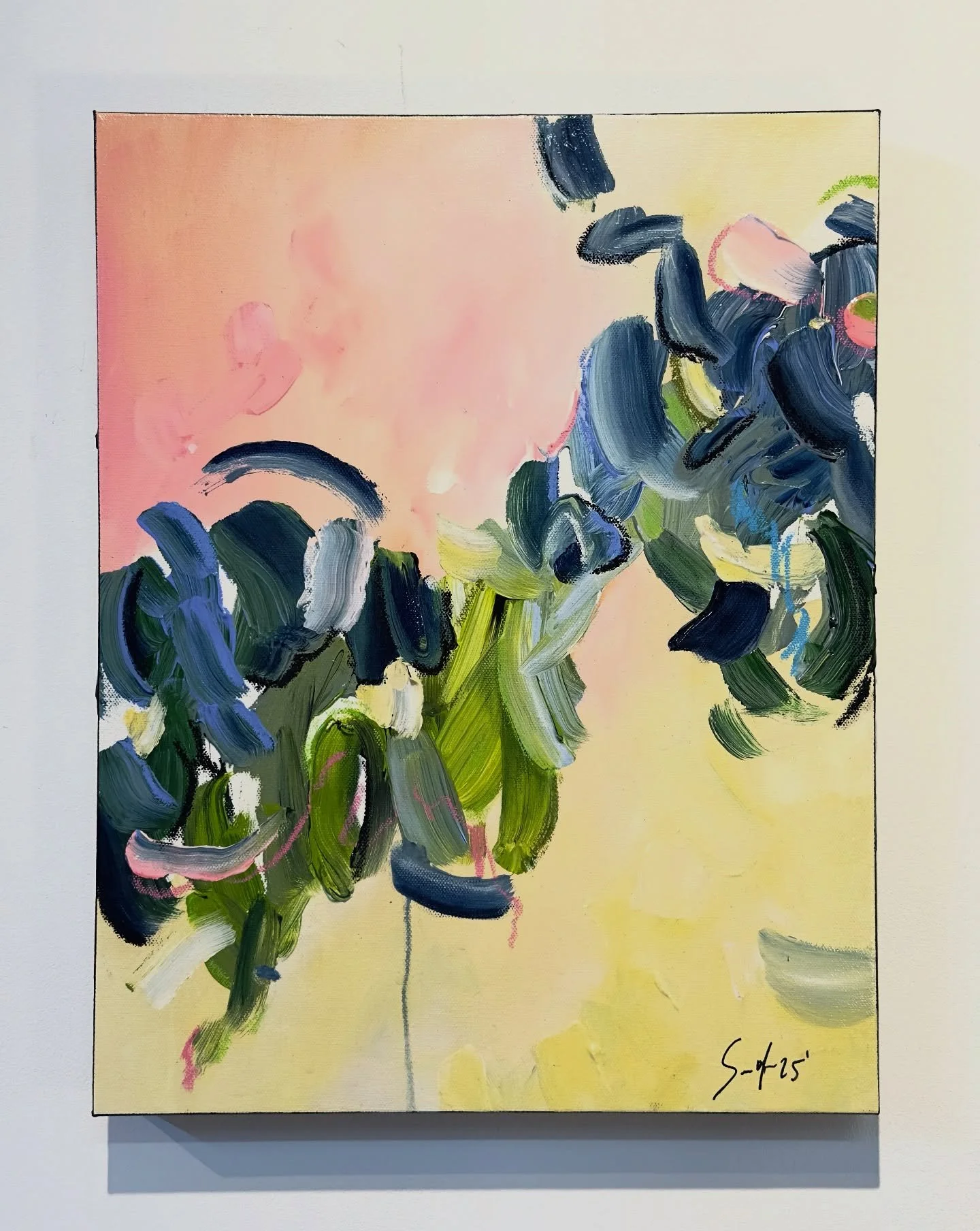 Acrobatic Dive 
(14x18) Available for purchase 🏊🏻&zwj;♀️