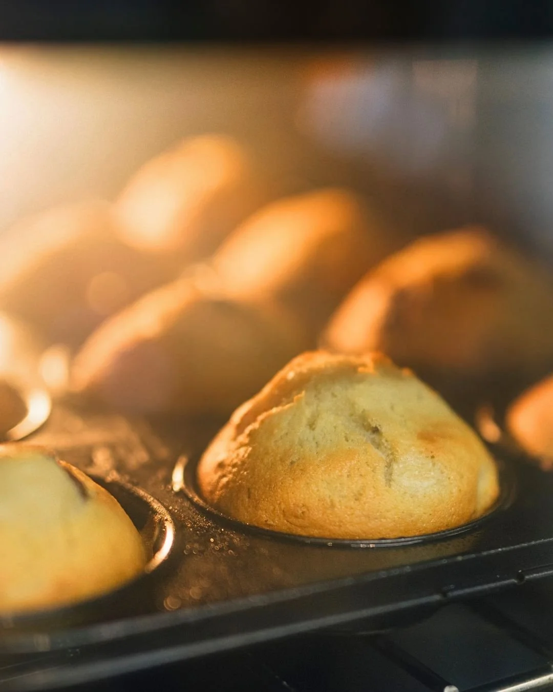 That fresh-out-the-oven smell hits every morning at Brewed As.
Warm, golden muffins baked daily - best enjoyed with a coffee in hand