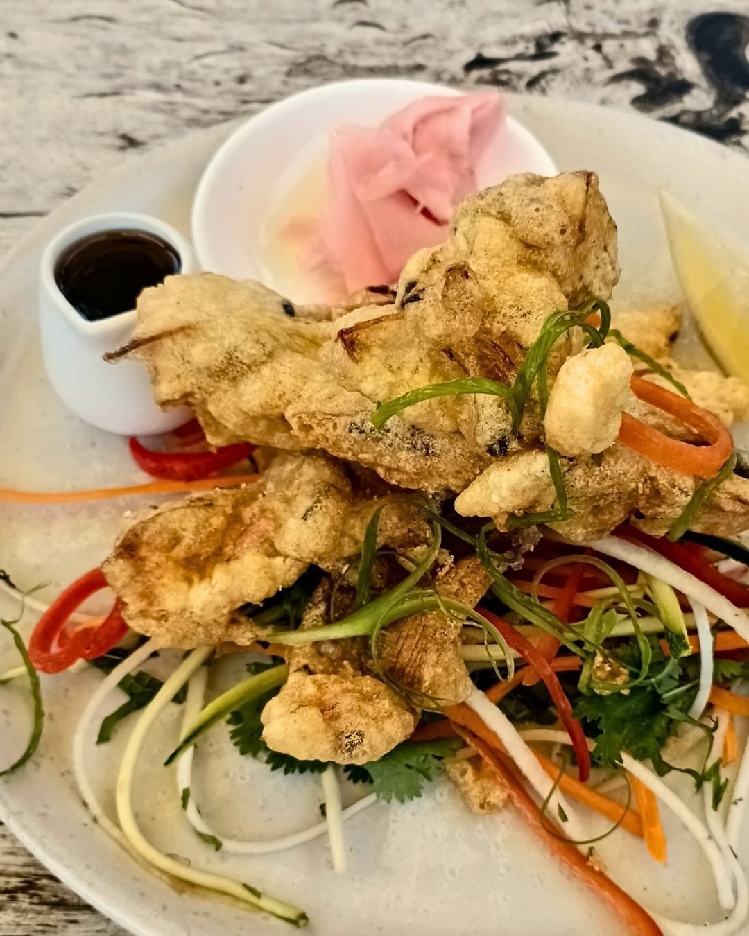 New dish landing tonight.

Tempura Banana Blossom.

First featured on our Valentine&rsquo;s menu where it sparked plenty of curiosity - and quickly became a favourite.

Now officially on the menu
Have you tried banana blossom before?