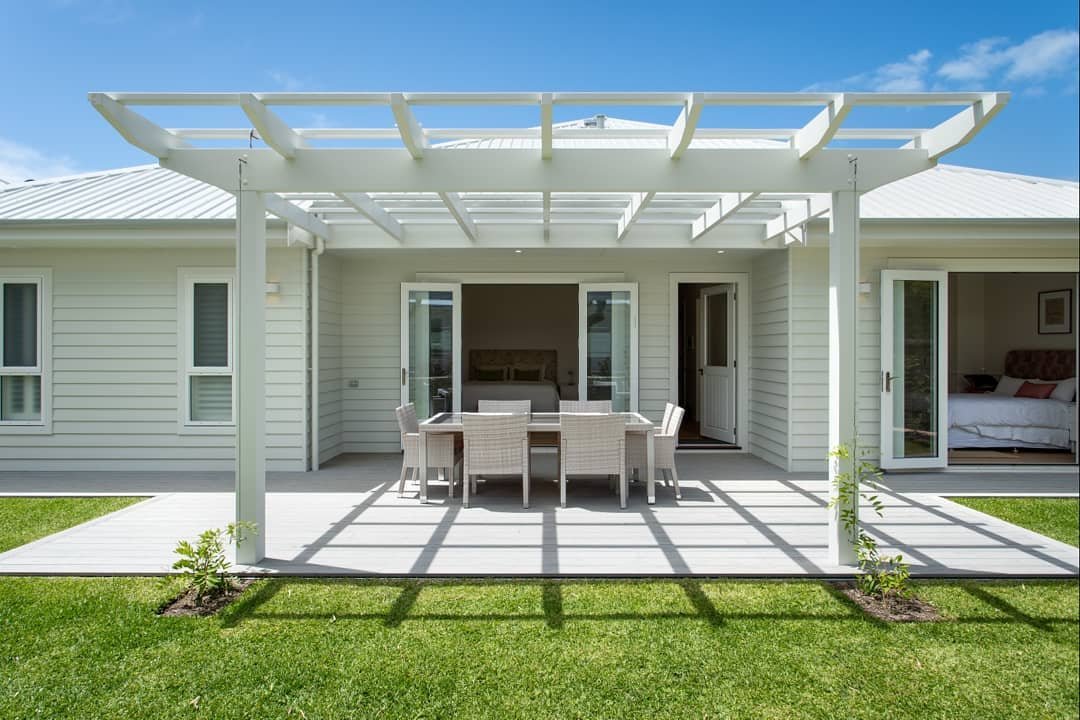 This timber-framed home in Dunsborough captures the essence of a modern coastal shack... elevated, airy and made for easy living. 

The second-storey features an undercover deck with stunning views across Geographe Bay, creating a perfect outdoor spa