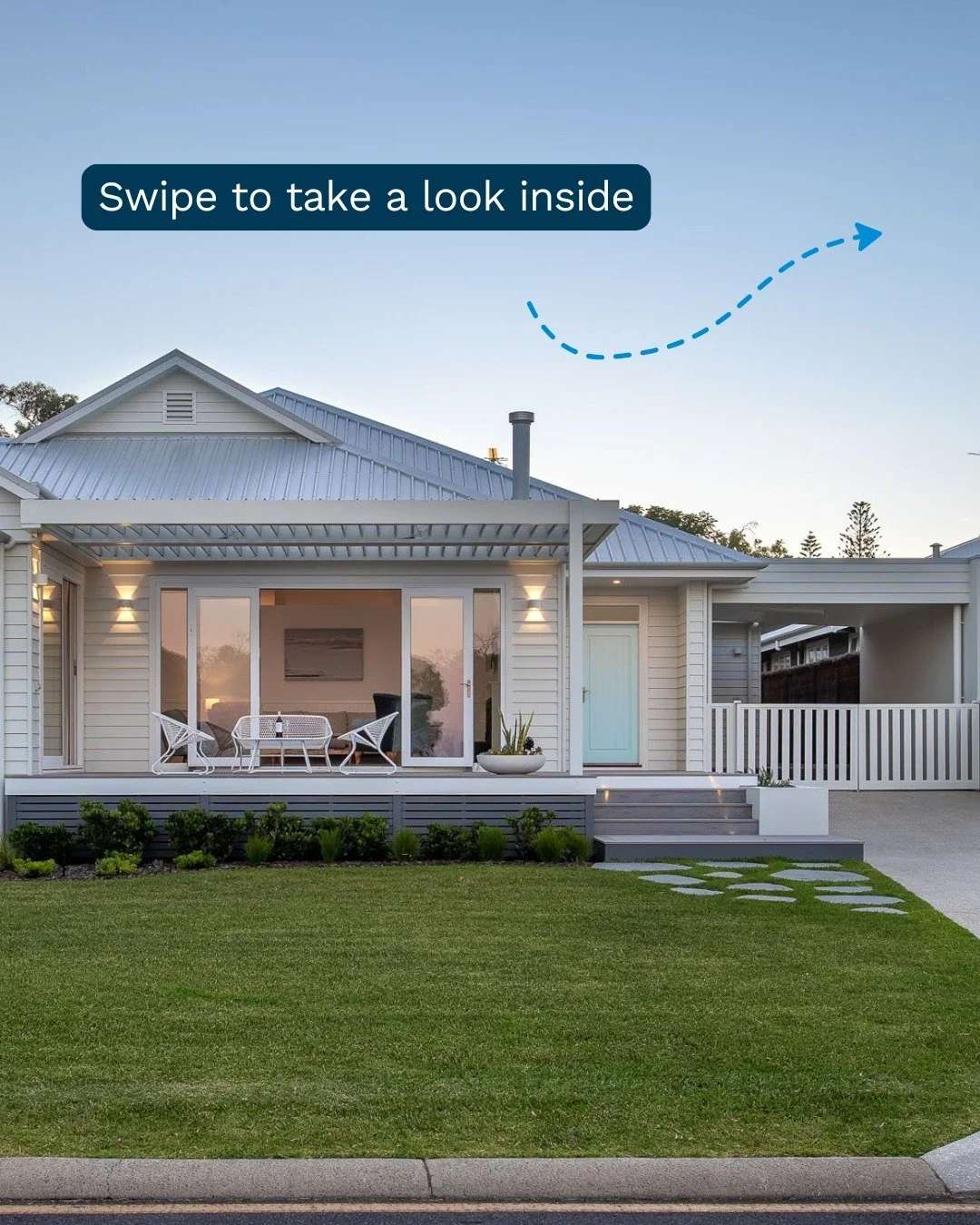 A beachfront home in Old Dunsborough, designed to make the most of its position on Geographe Bay. Timber floors, custom joinery, and large openings that connect every room to the outdoors.

2020 SW HIA Framed Home of the Year.

Follow along for more 