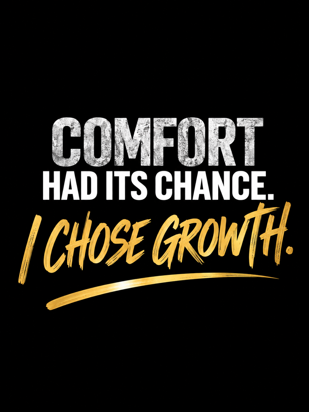 Do It. Lionisticly: Comfort Had Its Chance