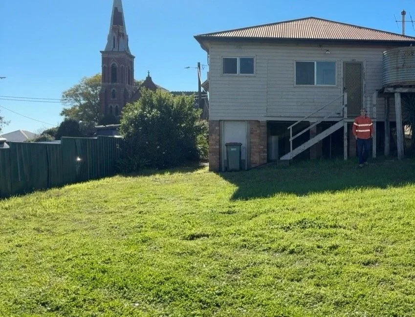 A former residential property subject to a Preliminary Site Investigation to determine future suitability