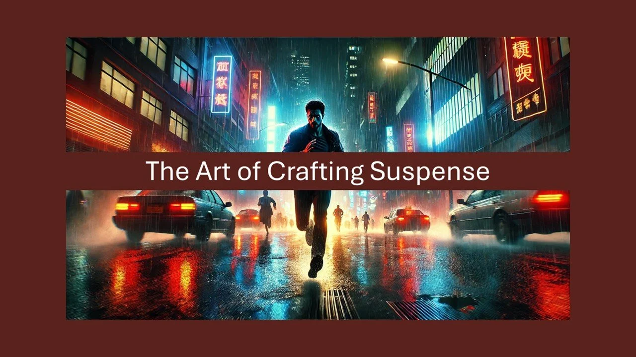 The Art of Crafting Suspense: How to keep readers on the edge of their seats.