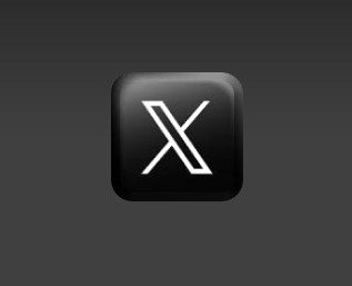 A black app icon with a stylized white letter 'X' in the center.