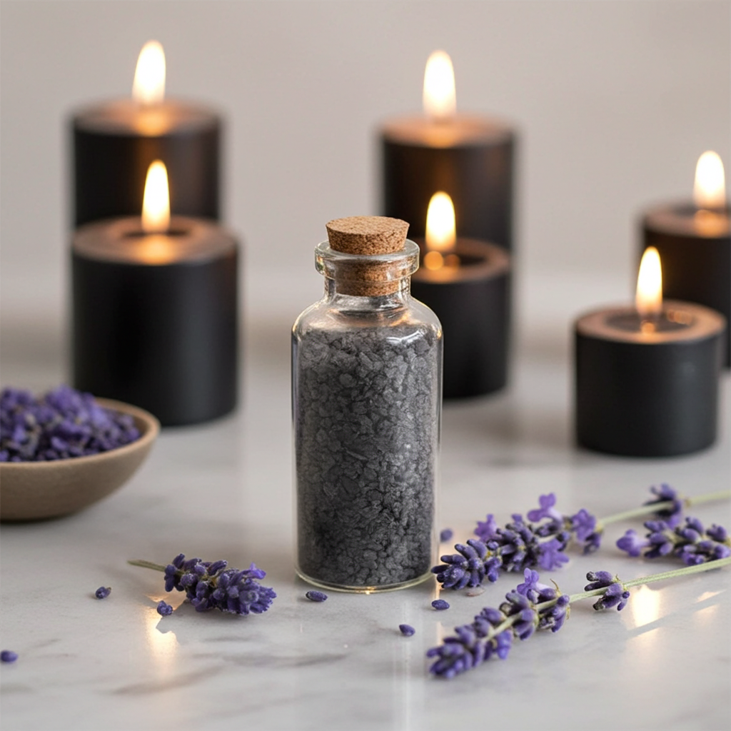 Handcrafted Black Protection Salt 10ml