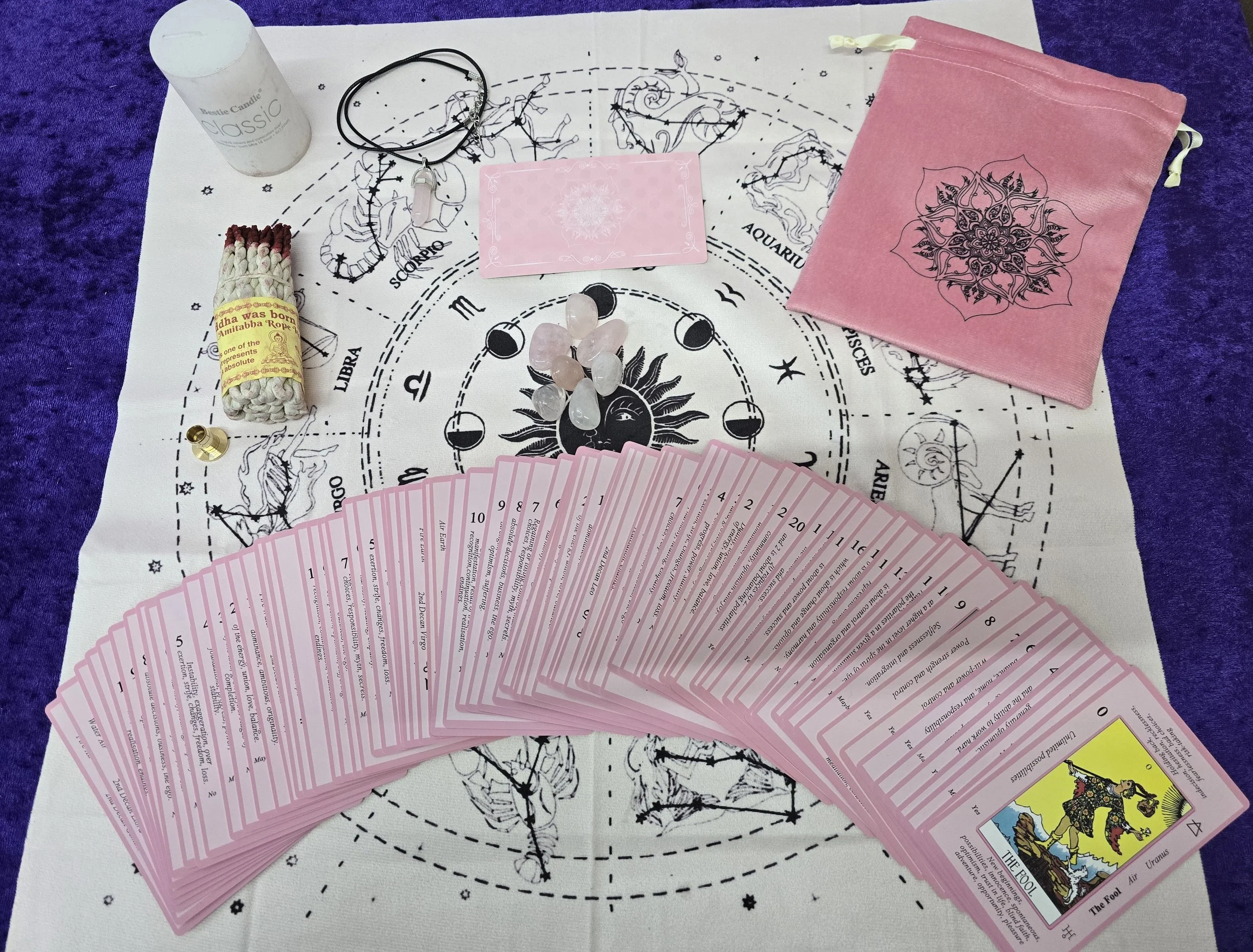 Pink Tarot Set