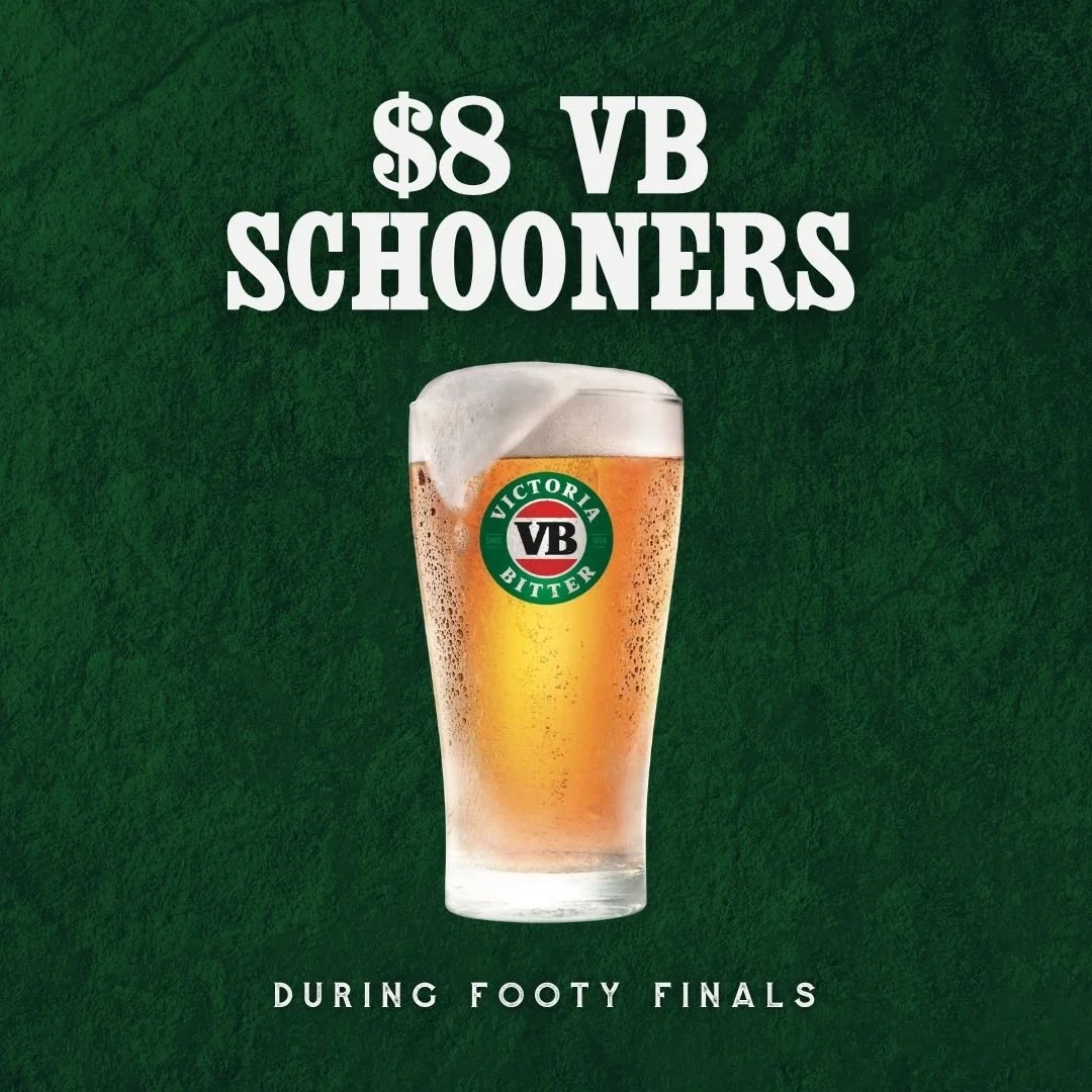 $8 VB SCHOONERS FOOTY FINALS