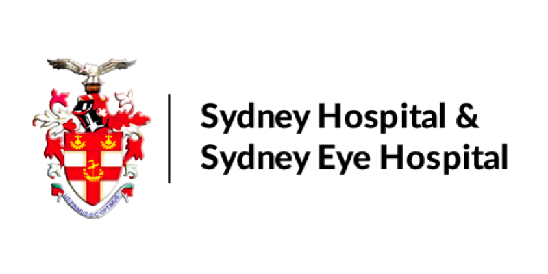 Diagram of the Saint Vincent Hospital logo, showing a crest with a red background, a cross, and various decorative elements, accompanied by text indicating the hospital's name.