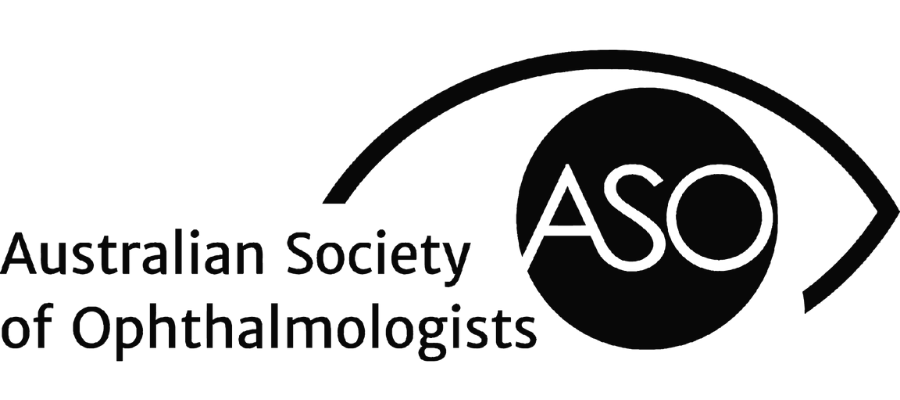 Logo of the Australian Society of Ophthalmologists.