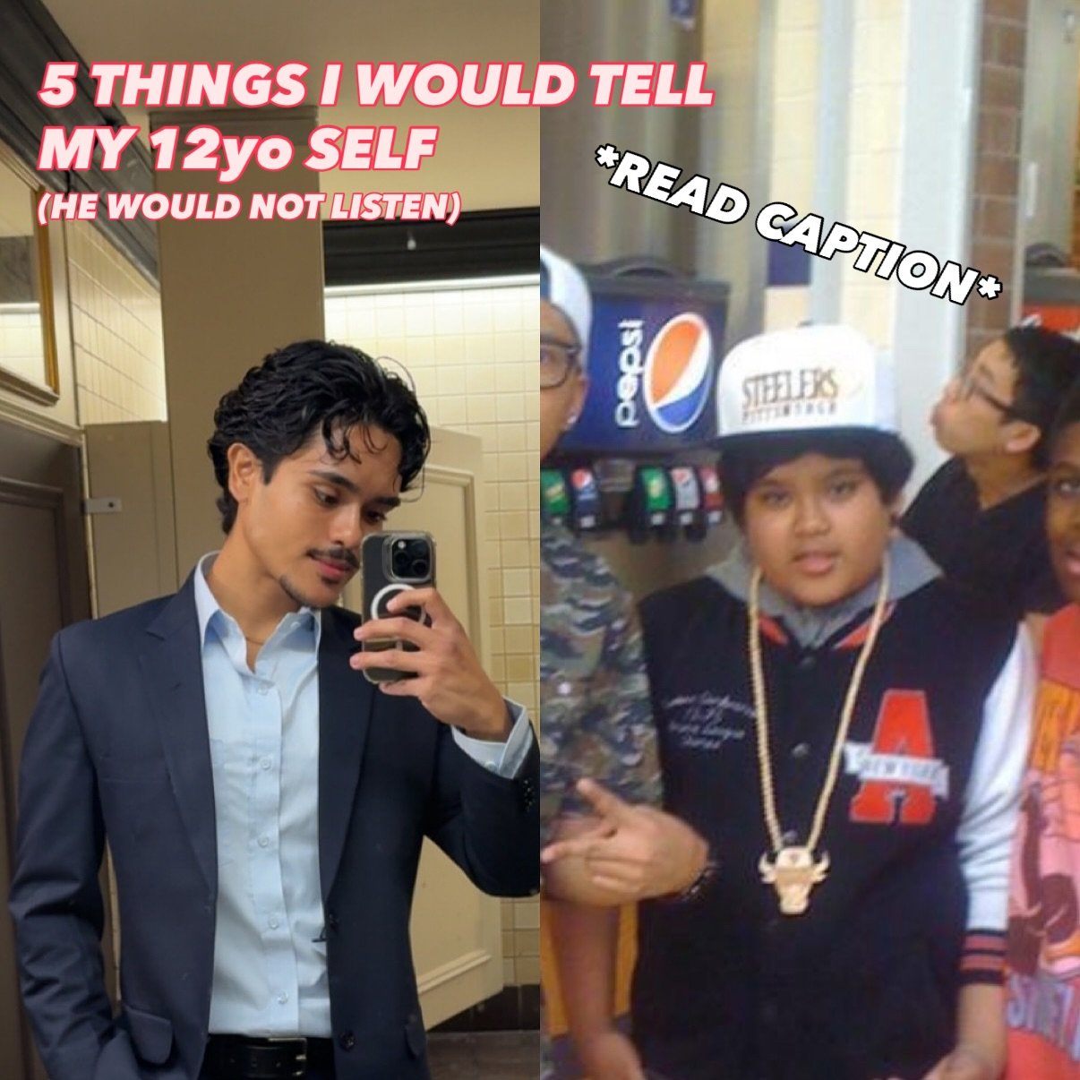 5 things I&rsquo;d tell my 12-year-old self (he wouldn&rsquo;t listen anyway):
	1.	Life gets real &mdash; fast.
	2.	No one&rsquo;s coming to save you.
	3.	Cherish every moment with your family.
	4.	Don&rsquo;t burn bridges just because you&rsquo;re h