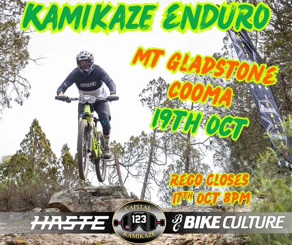 Let&rsquo;s go again! REGO IS NOW OPEN for Round 3 at Mt Gladstone, Cooma! The high speed, tech and rocky goodness that is Mt Gladstone always delivers rad times, plus go into the draw to win an all inclusive entry to @transtasmania. 
Rego link in ou