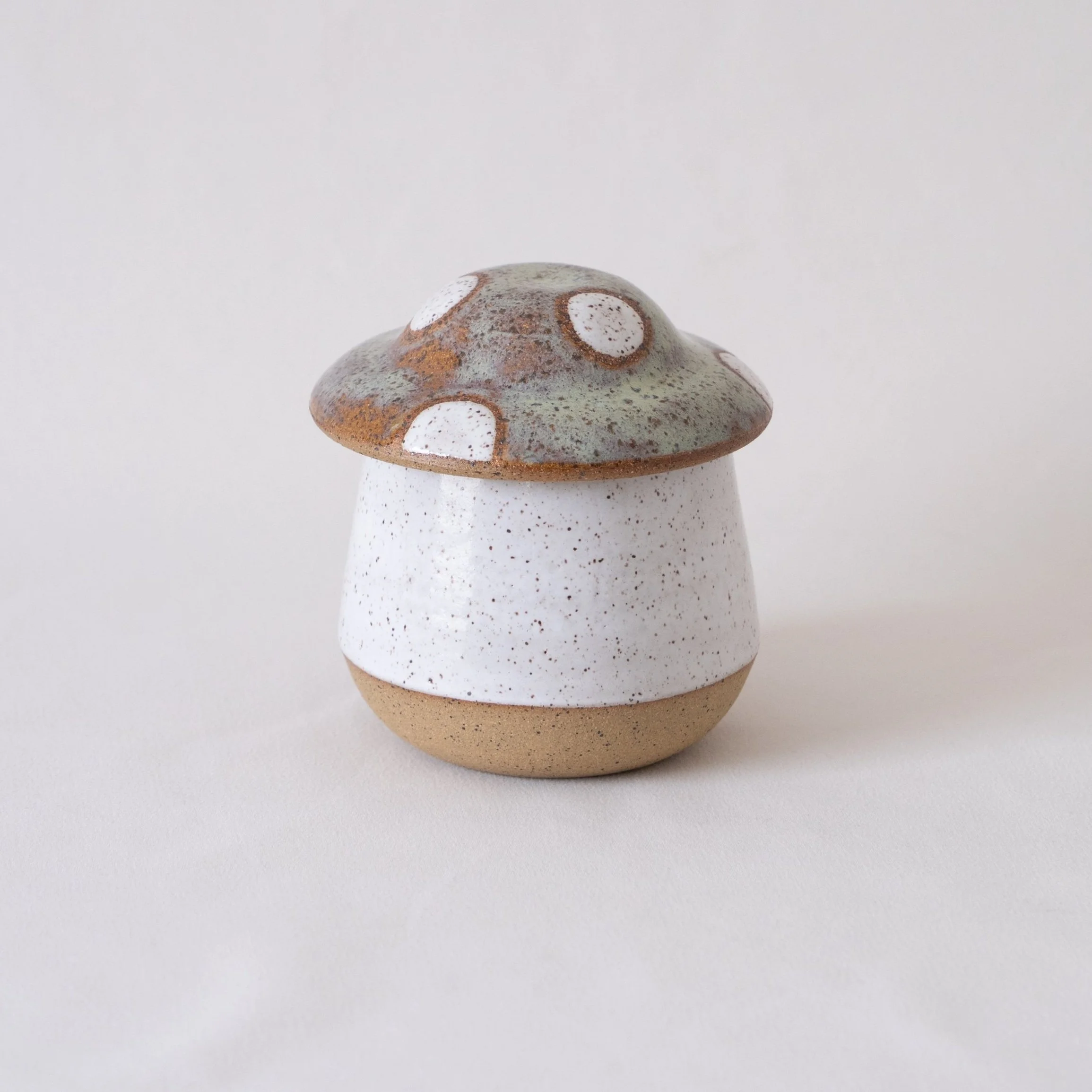 Butter Keeper- Moss with dots 2