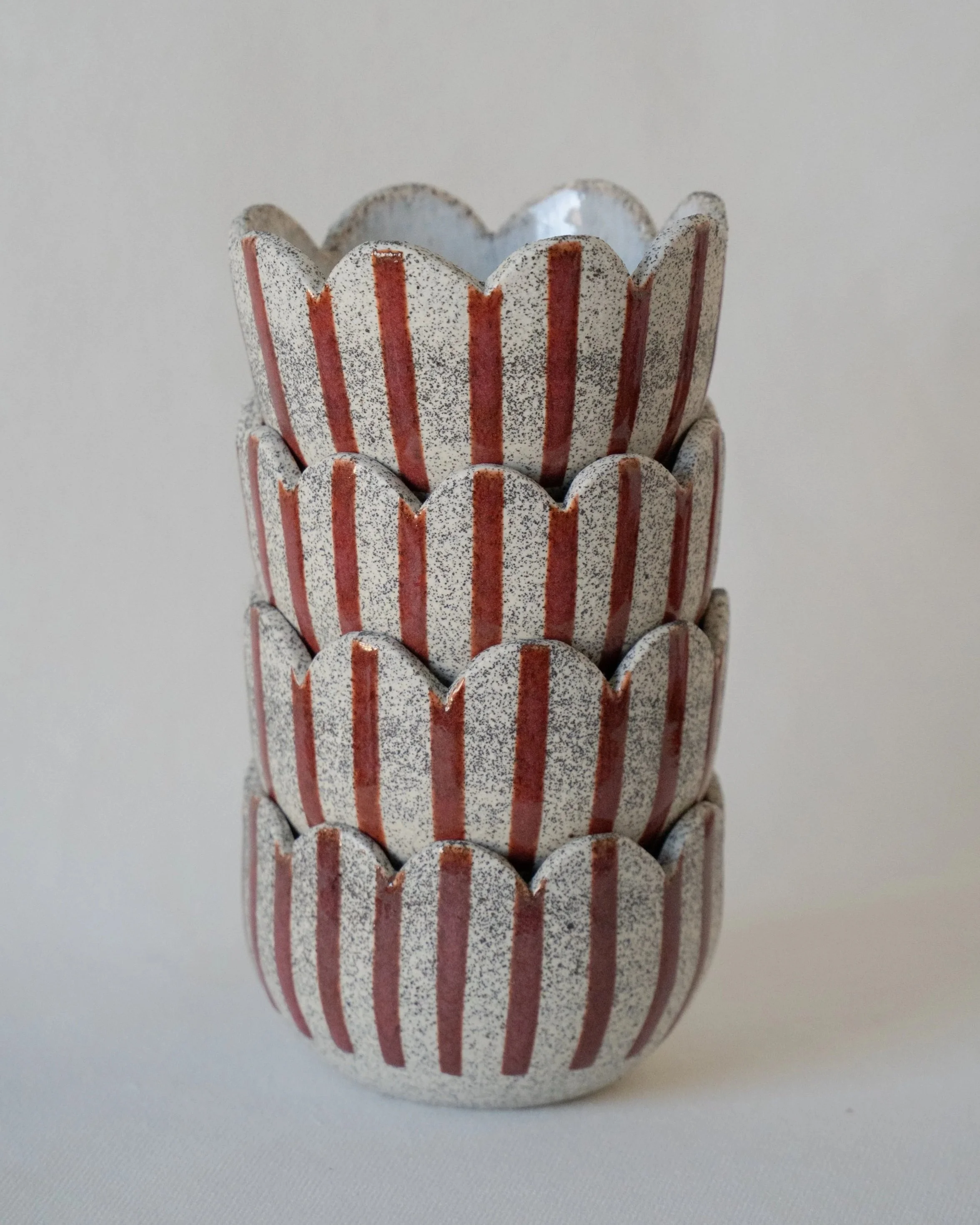 Speckled Tulip bowls