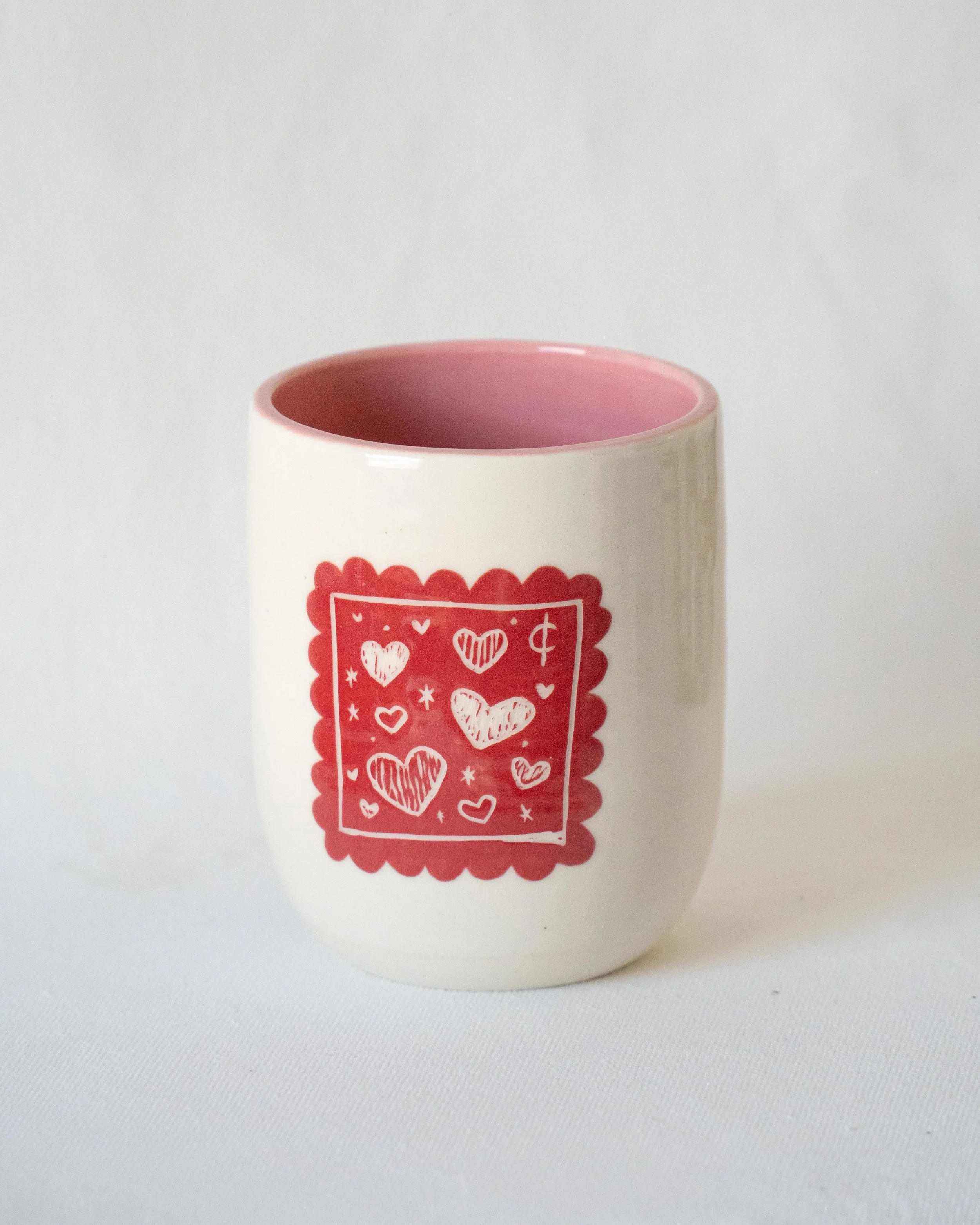 Heart Stamp Tumbler