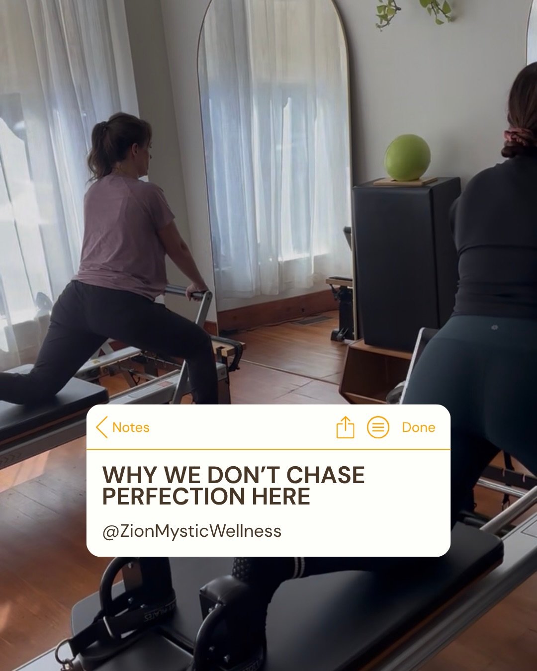We don&rsquo;t focus on perfection here.

You won&rsquo;t be expected to get everything right the first time, and movements don&rsquo;t need to look a certain way to be effective.

Our focus is on consistency, proper form, and helping you build stren