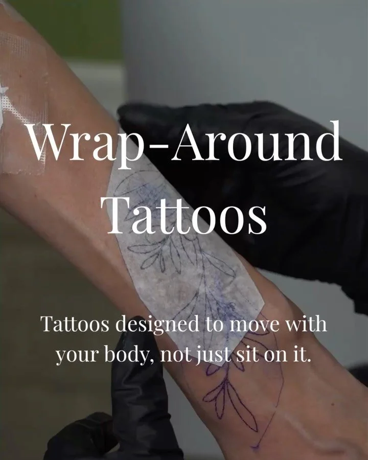 We love a good wrap 👏

Wrap around pieces create flow, movement, and a design that looks intentional from every angle.

Swipe through to see how the tattoo transforms as it wraps around the body. ✨

#wraparoundtattoo #flowingtattoo #customtattoo #co