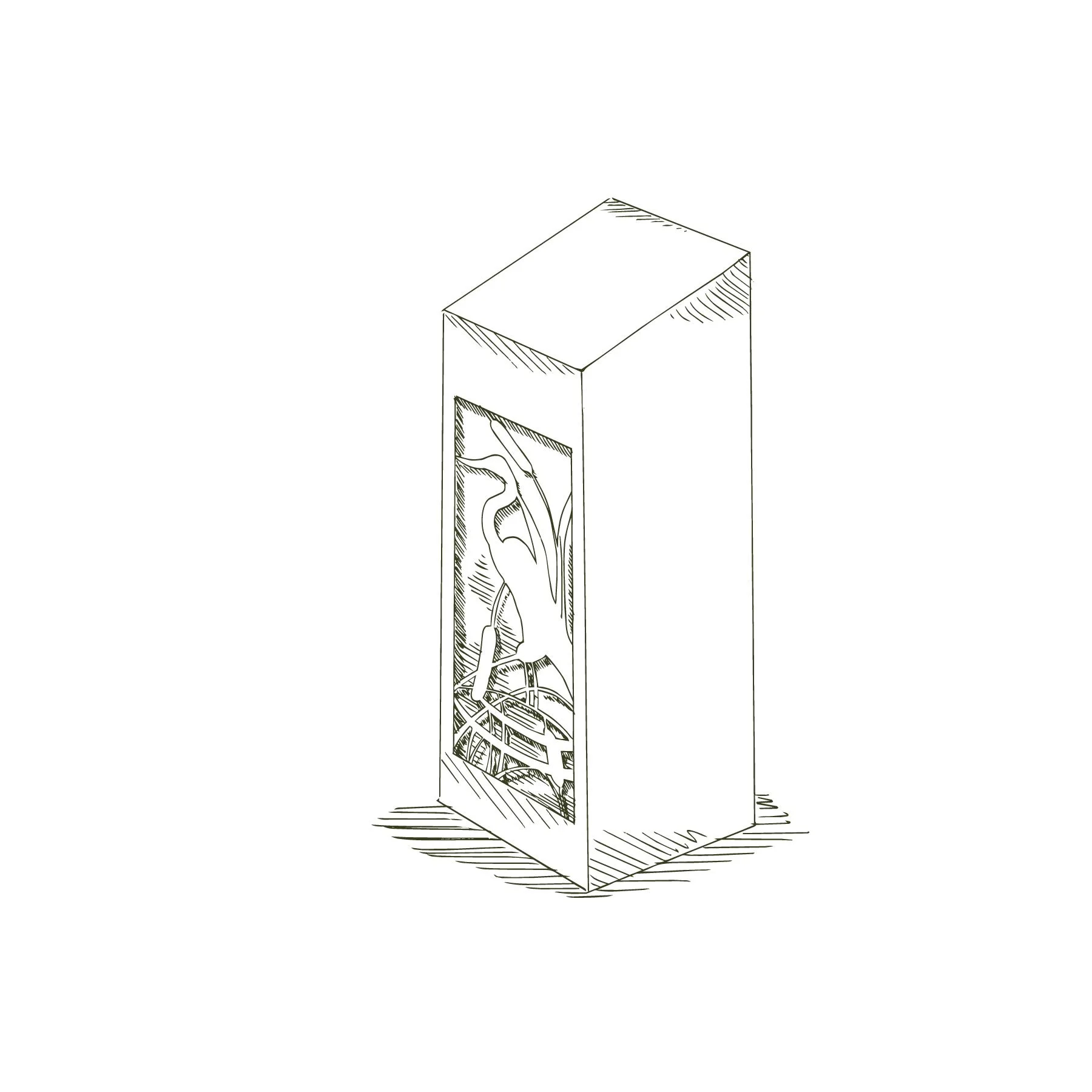 Garden pod memorial