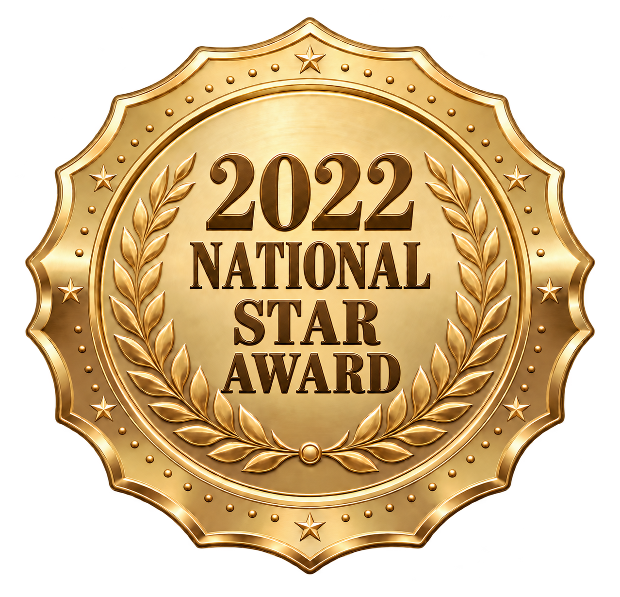2022 National Star Award medallion