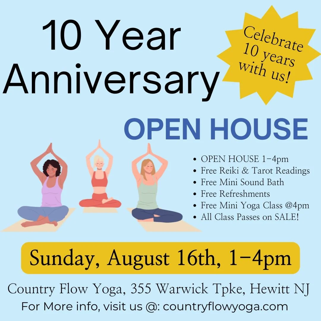 10 YEAR ANNIVERSARY OPEN HOUSE!