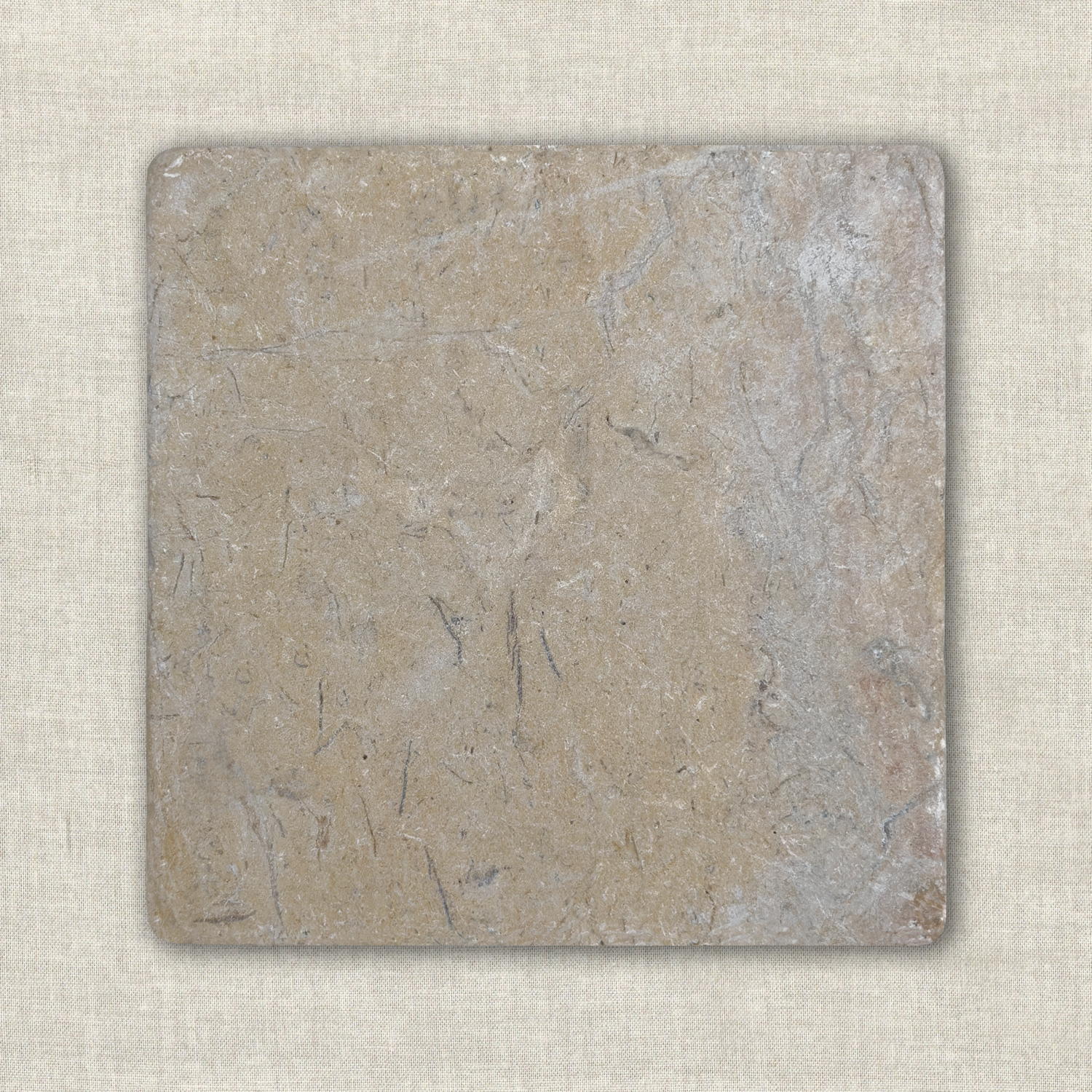 KUADRA - Sand | 4" x 4" | Marble Tile