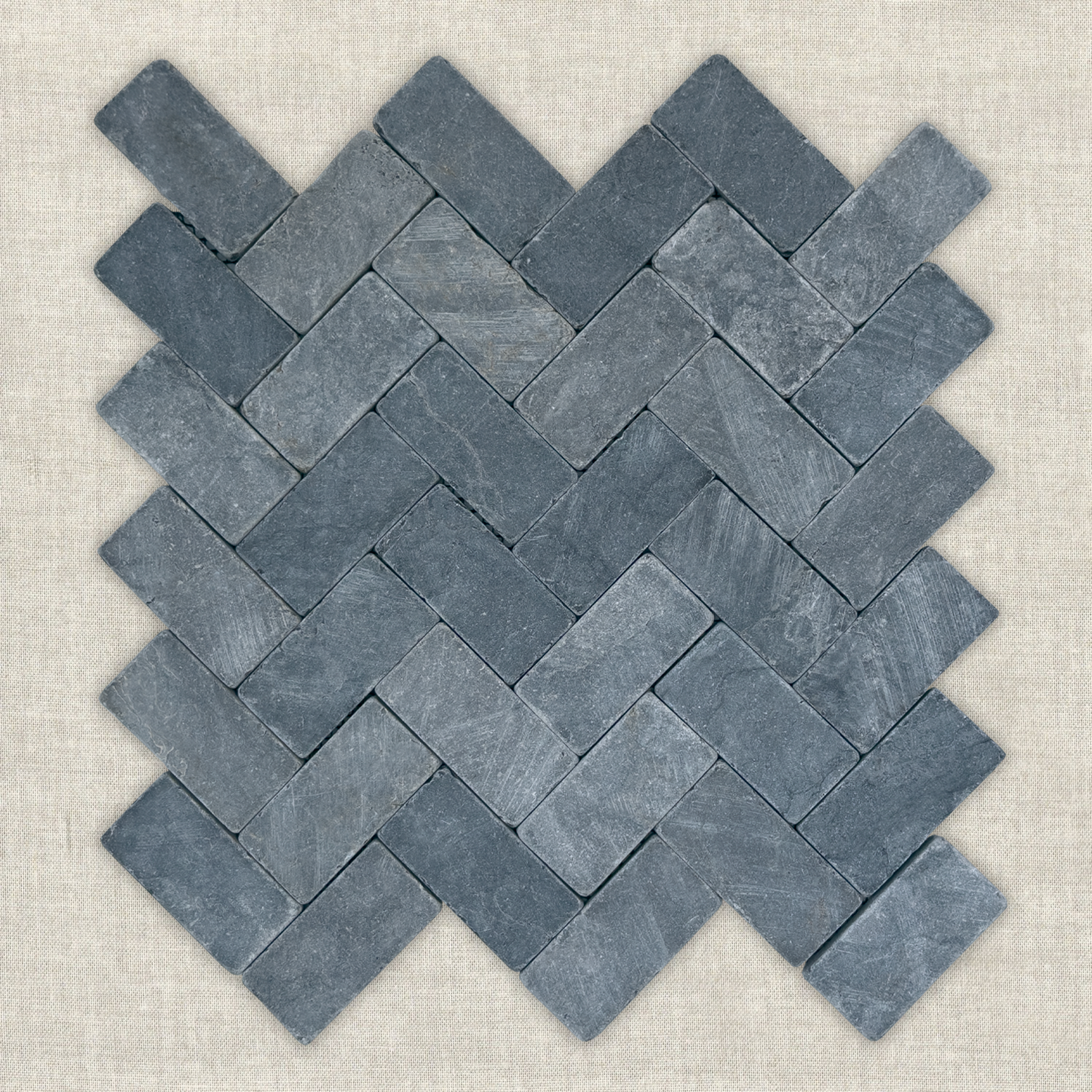 IKAN - Ash | 12" x 12" | Marble Mosaic