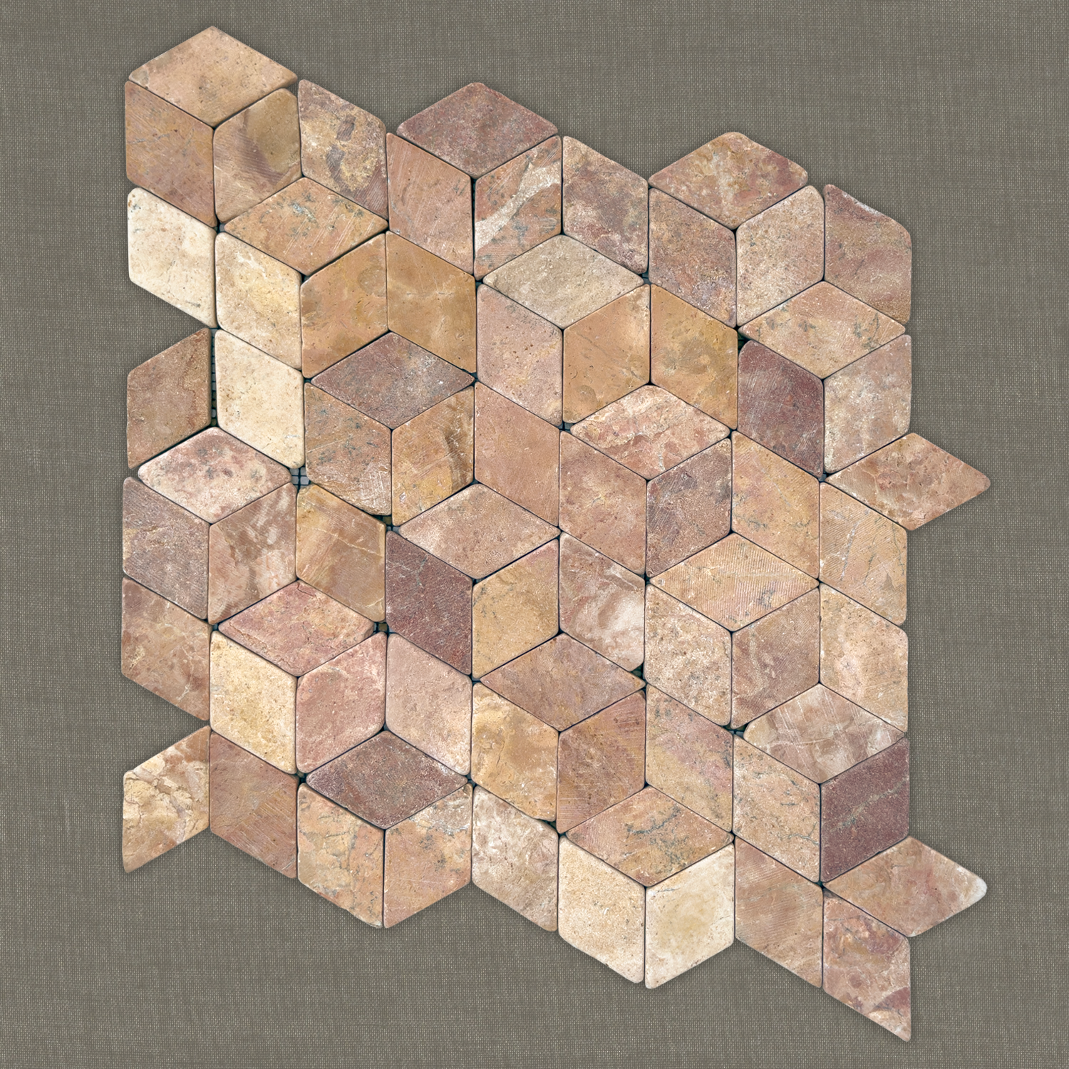 PRISMA - Canyon | 12" x 12" | Marble Mosaic