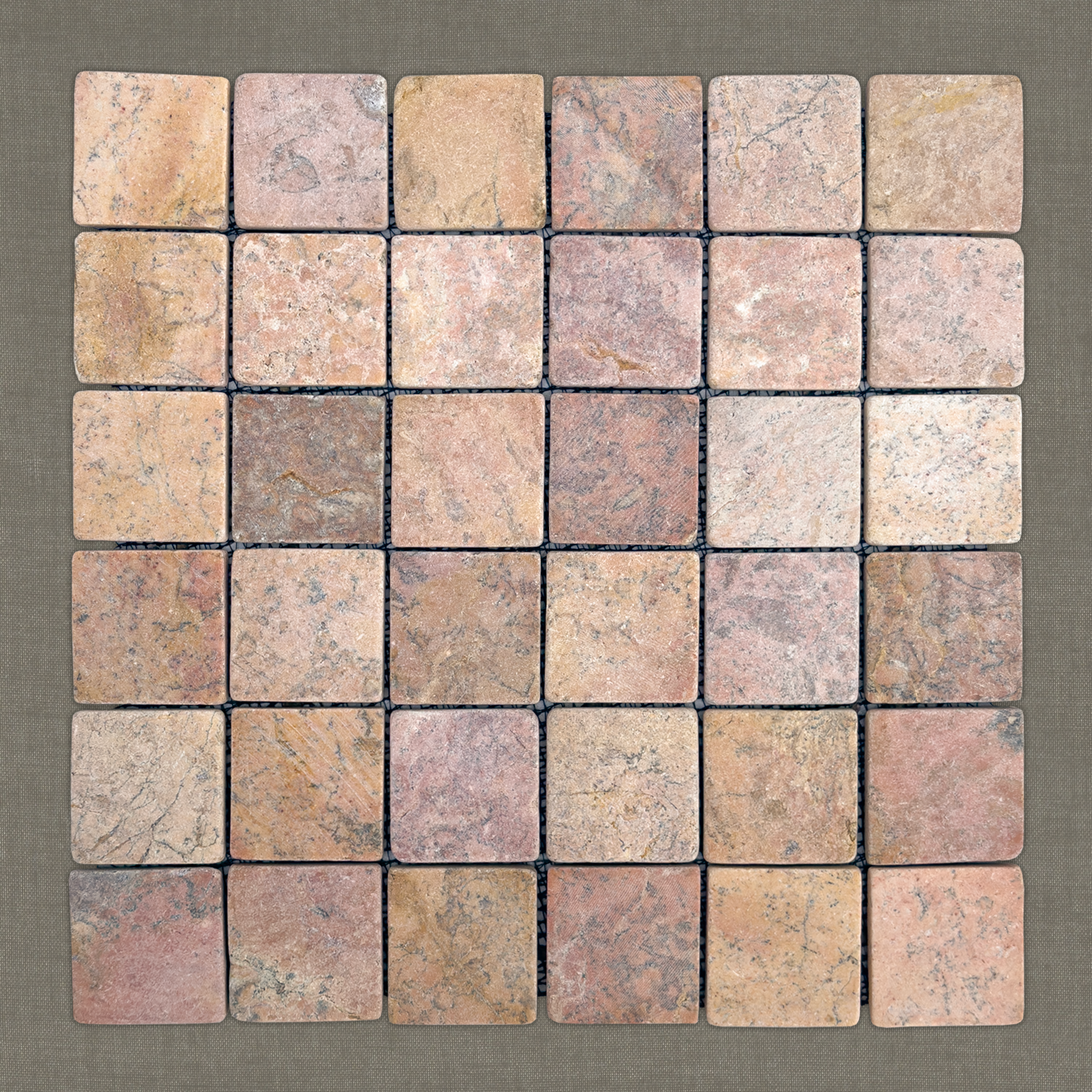 KAWI - Canyon | 12" x 12" | Marble Mosaic