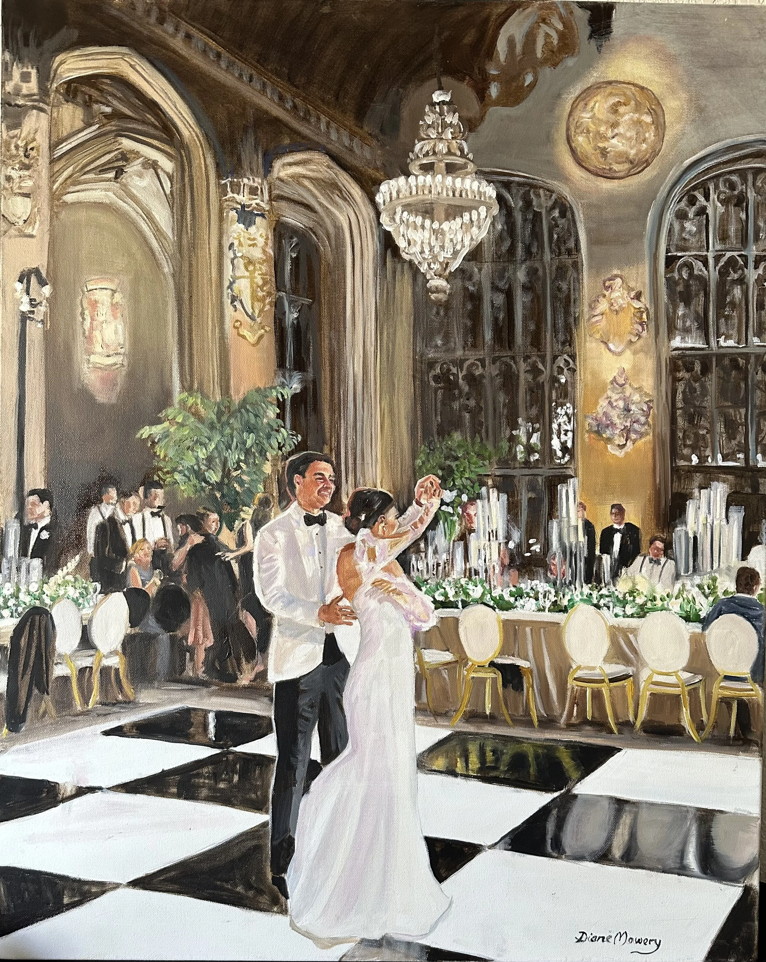 Love Story Live Painting
