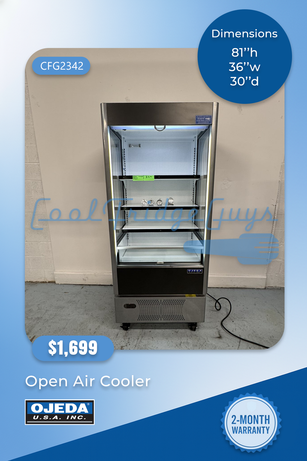 Ojeda Open Air Cooler – ALPA-77 G2
