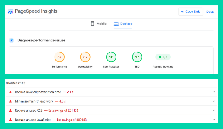 pagespeed insights