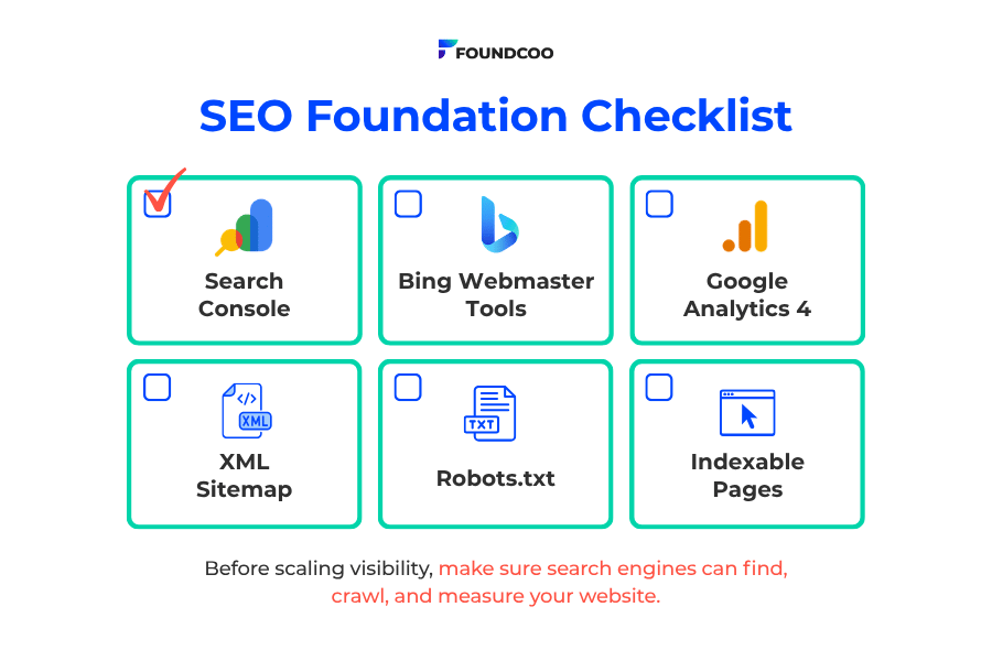 SEO Foundation Checklist