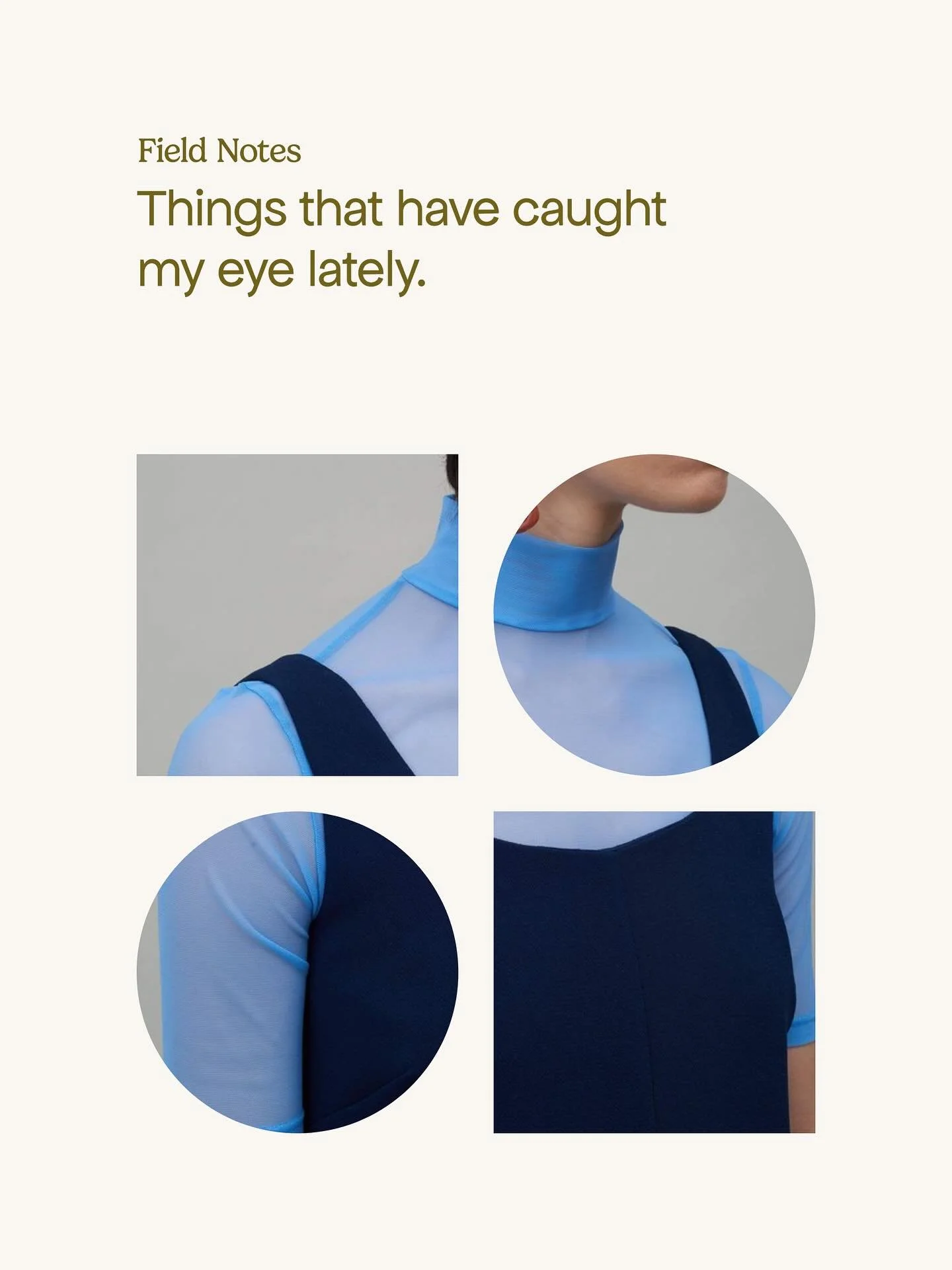 A collection of things that have caught my eye lately.