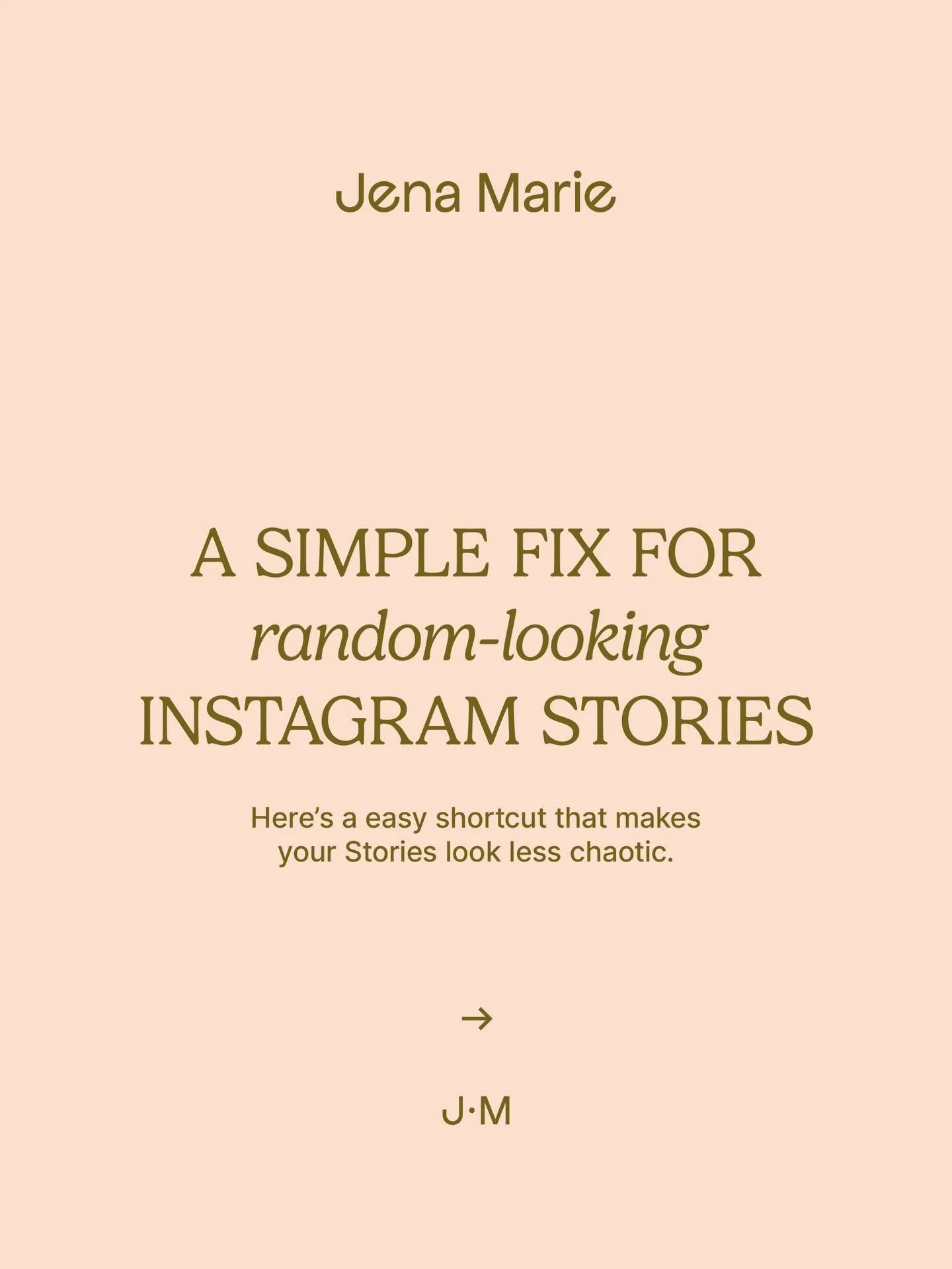 Do your instagram stories always end up looking a bit random? An easy shortcut for less chaotic stories is branded backgrounds. 

They are super easy to create and they don&rsquo;t need to be complicated! Swipe though to see how you can whip up some 