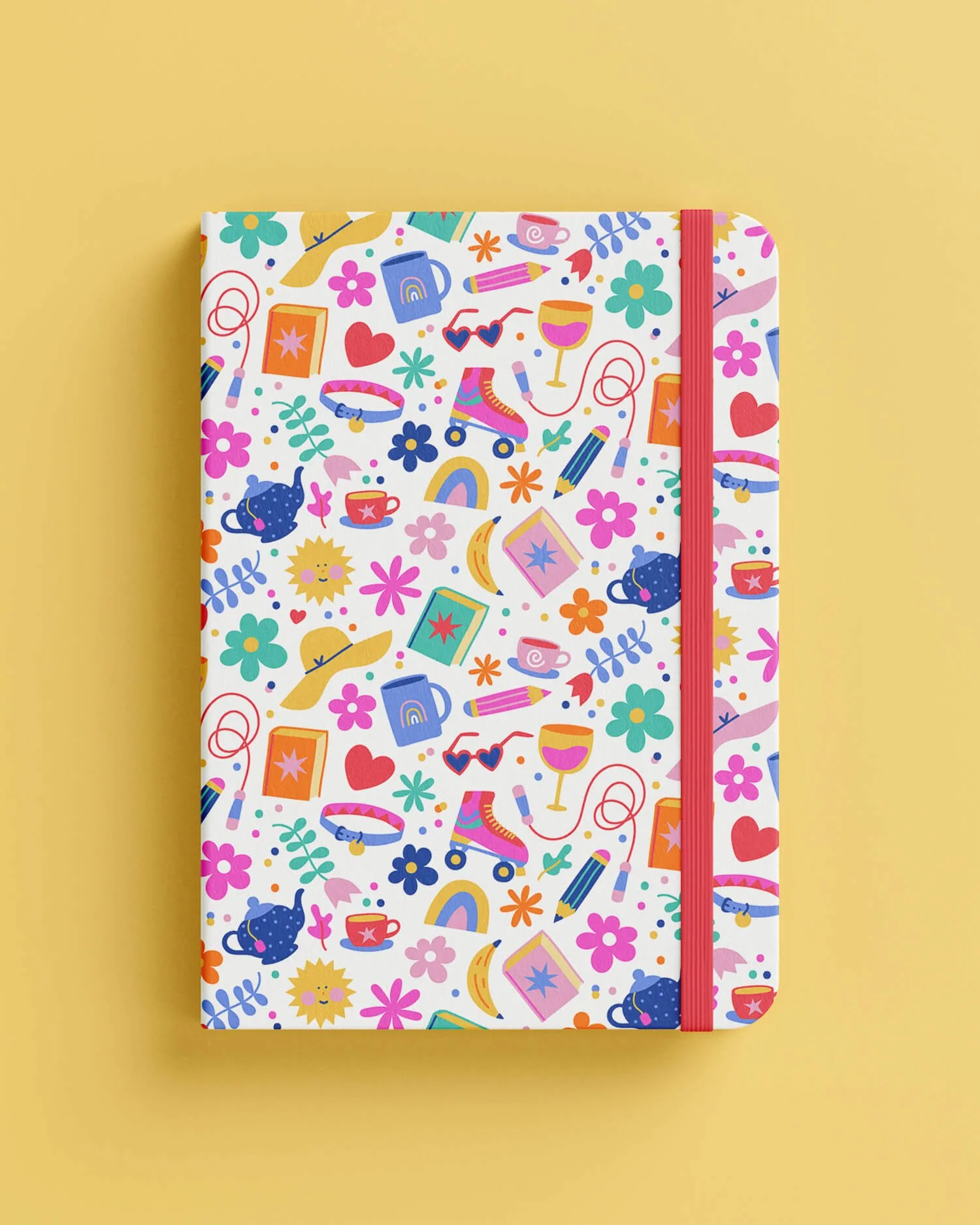 teacher coach brand pattern illustration