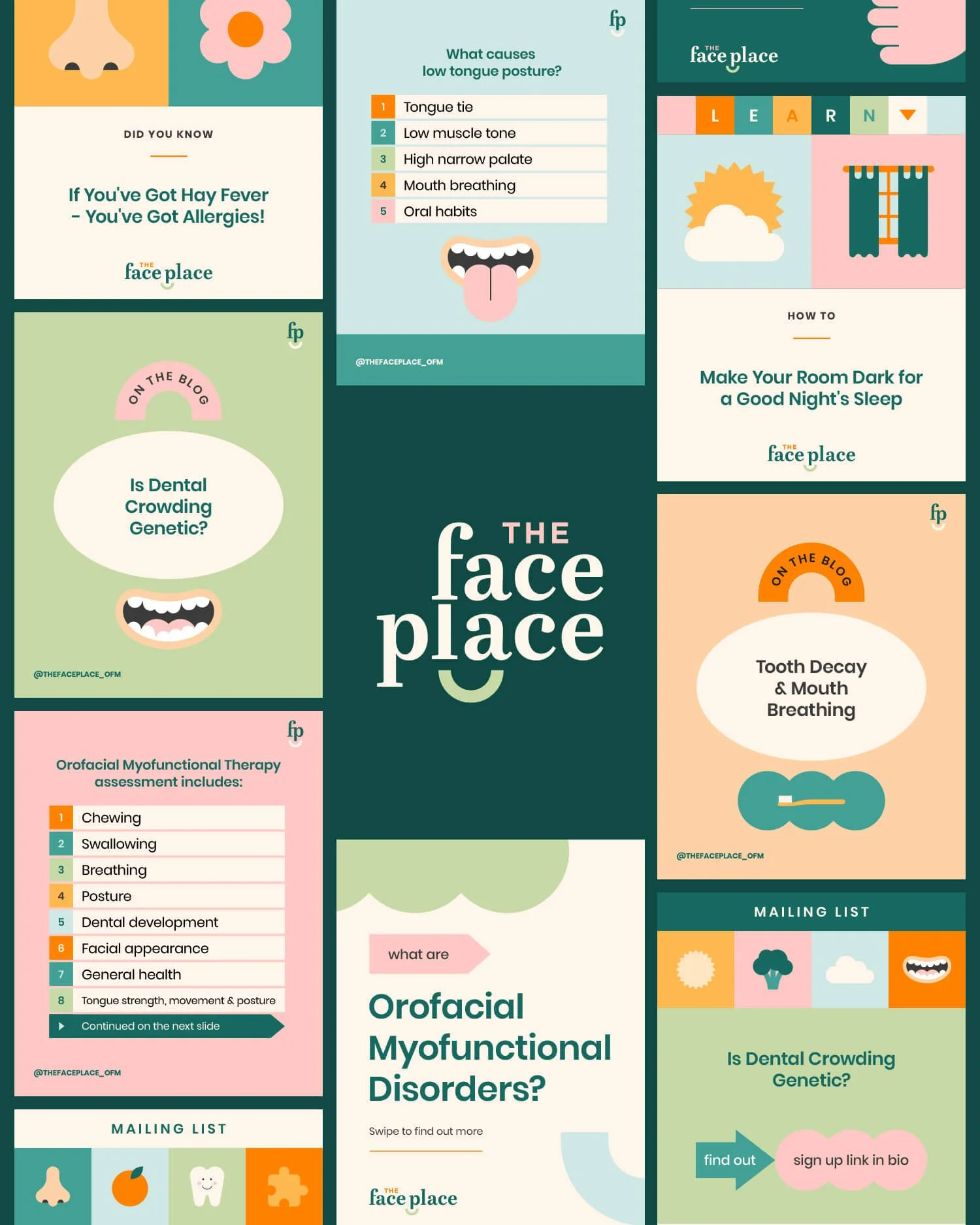 Children's oral health social media branding