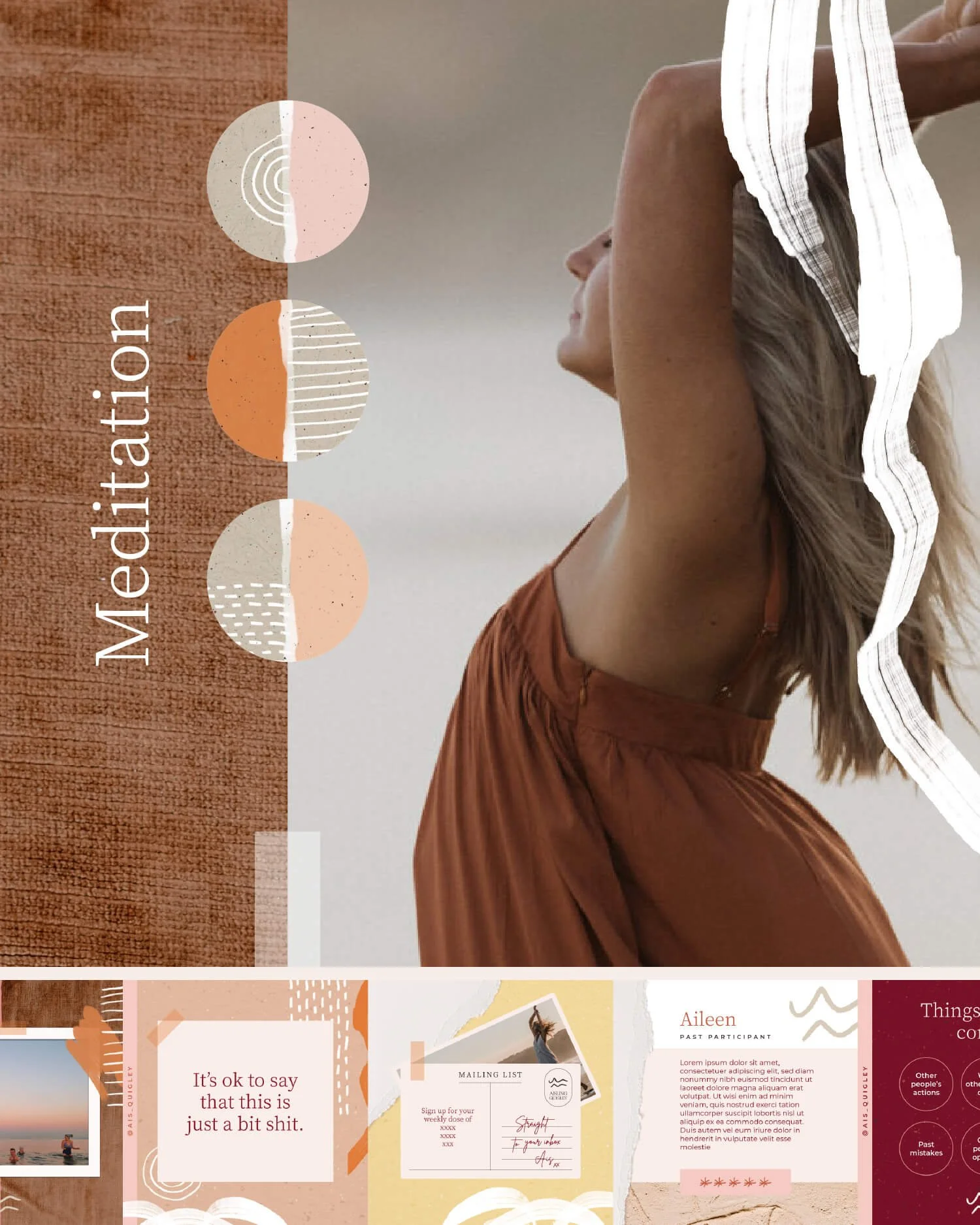 Wellness Retreat Facilitator Branding