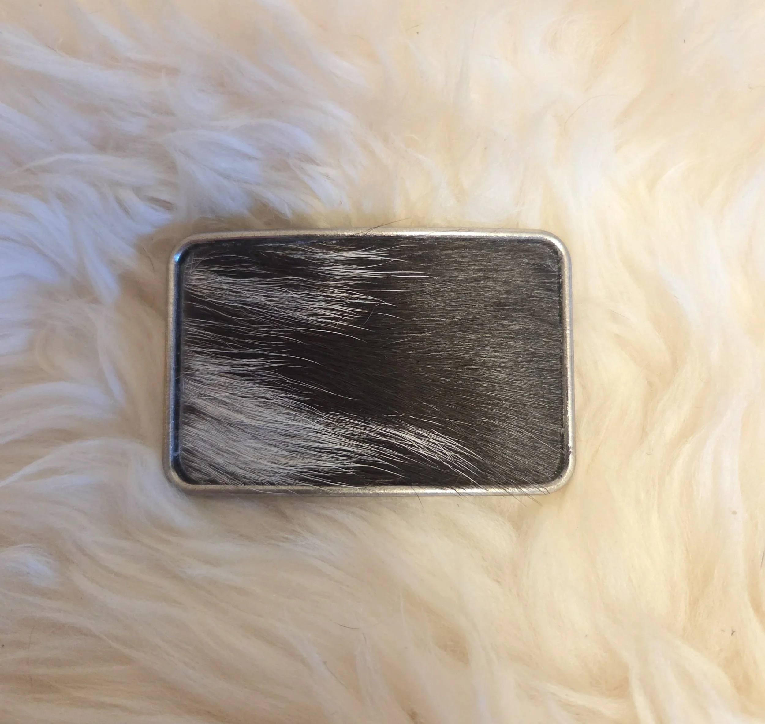 Belt Buckle : Cowhide