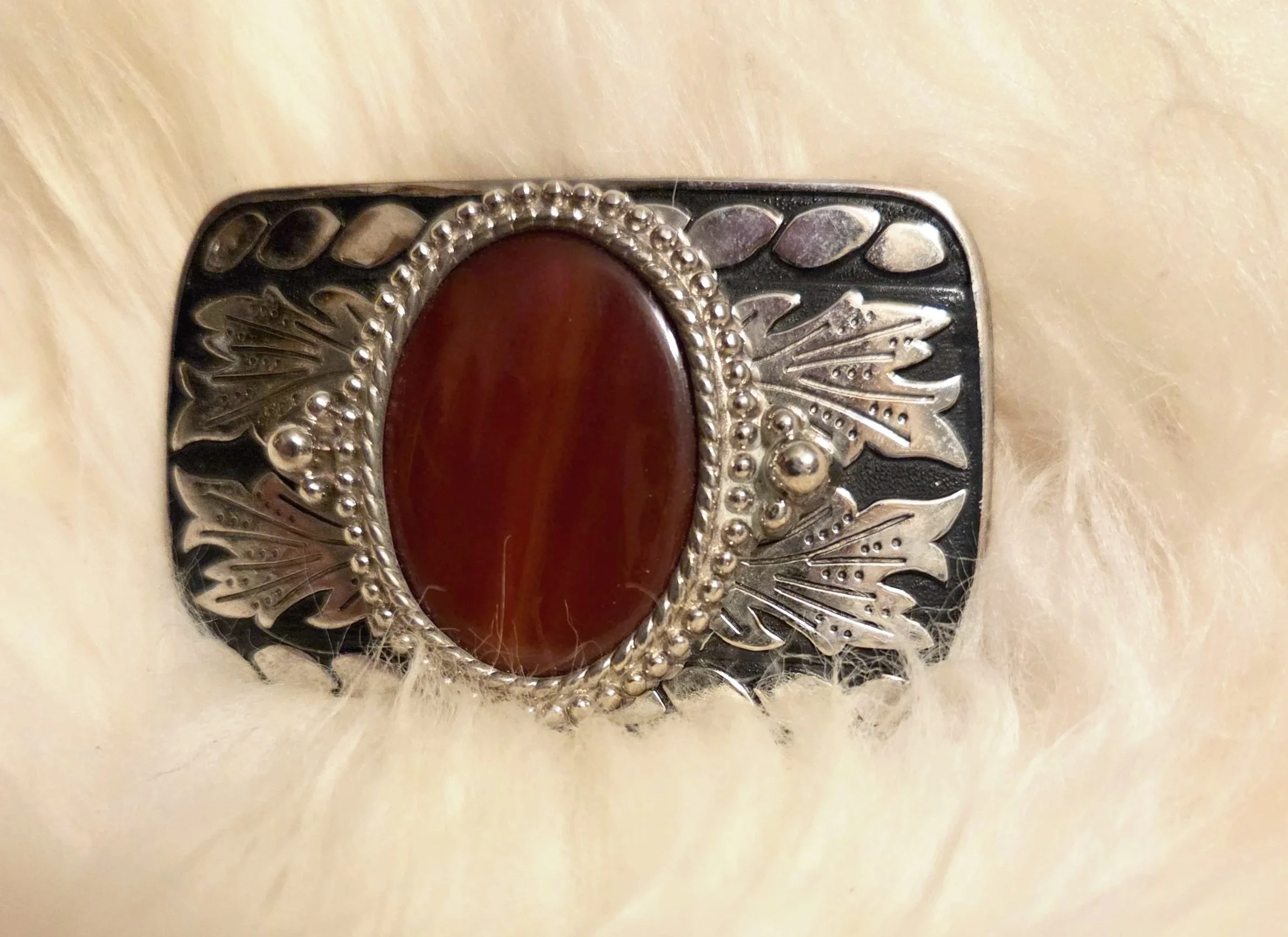 Belt Buckle : Cabochon
