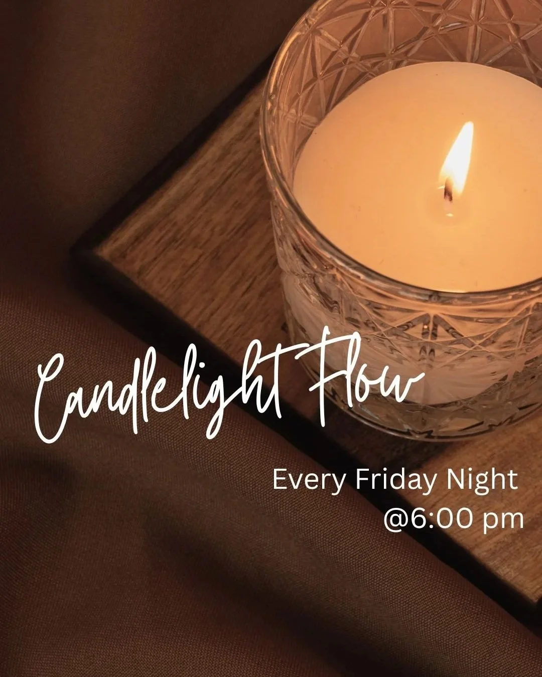 Candlelight Flow + Meditation