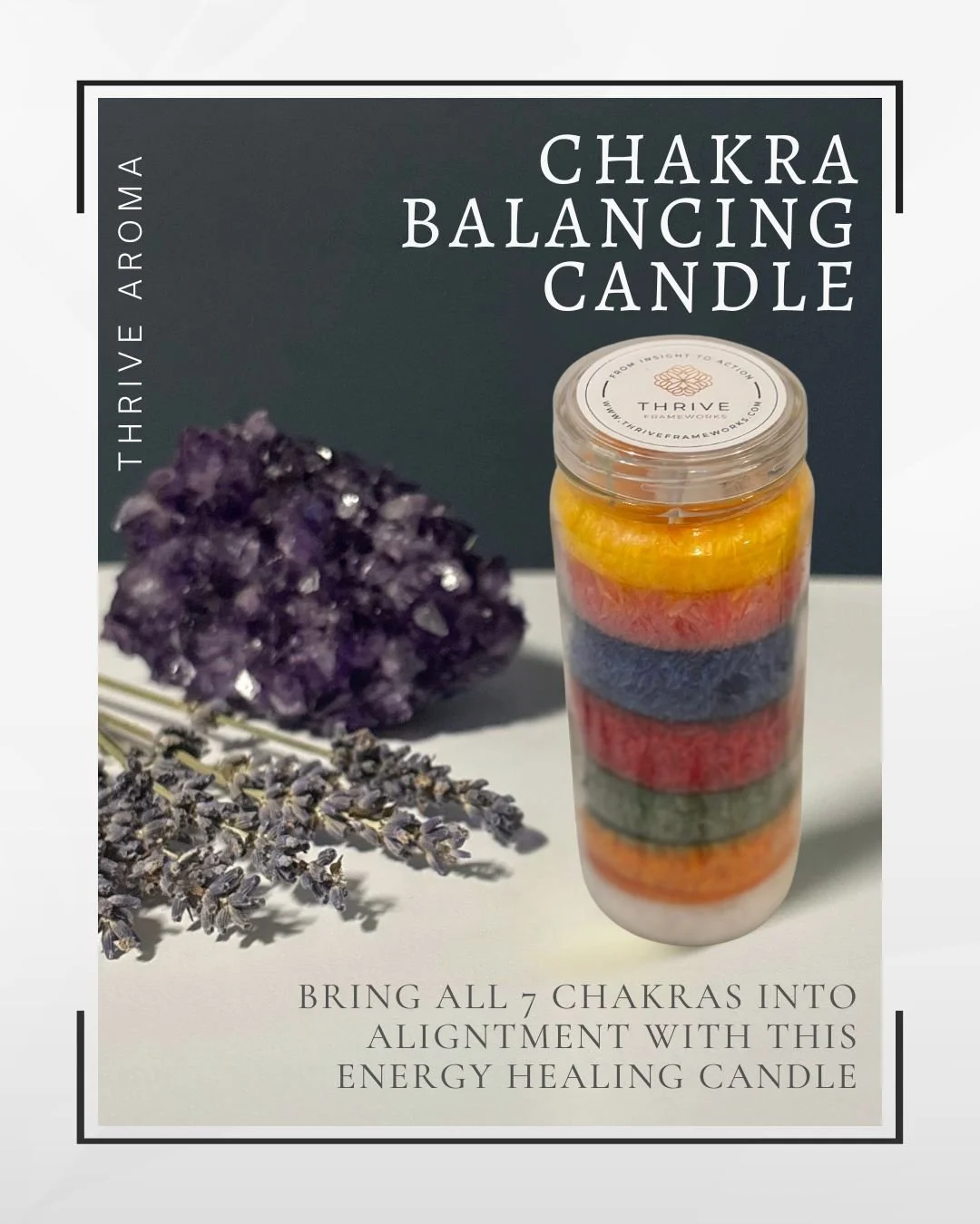 7-Chakra Balancing Candle