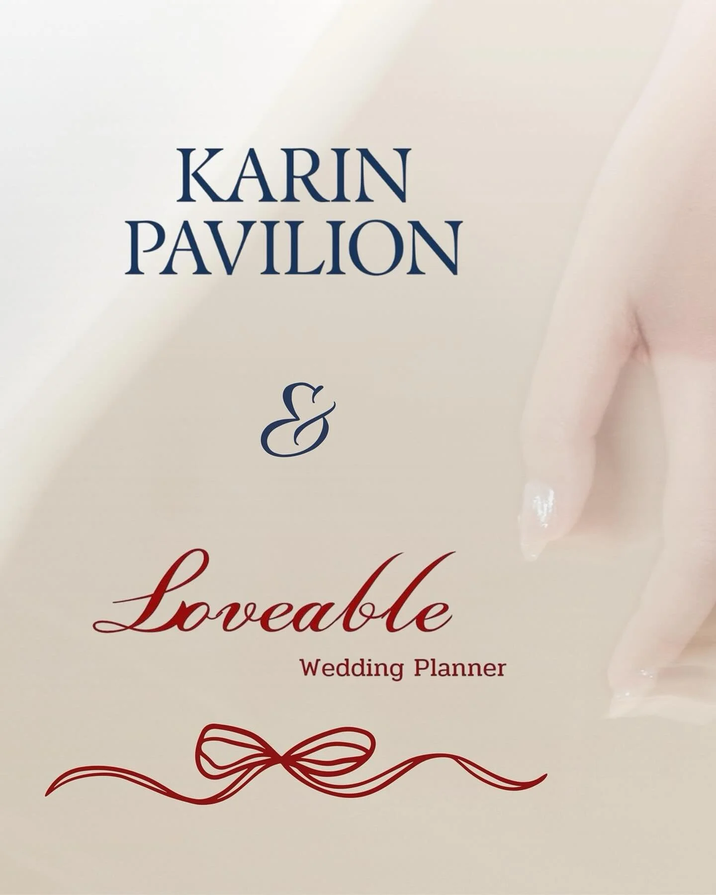 ✨ Open House ✨
Karin Pavilion - Loveable 
14&ndash;15 กุมภาพันธ์ 2569
🕙 10.00 &ndash; 18.00 น.

สองวันที่คู่รักไม่ควรพลาด
มาพบแรงบันดาลใจใหม่ ๆ สำหรับวันสำคัญ
พร้อมพูดคุยกับทีม Wedding Planner และเหล่า Vendor ครบทั้งสถานที่ ไอเดีย และบริการที่ช่วยให