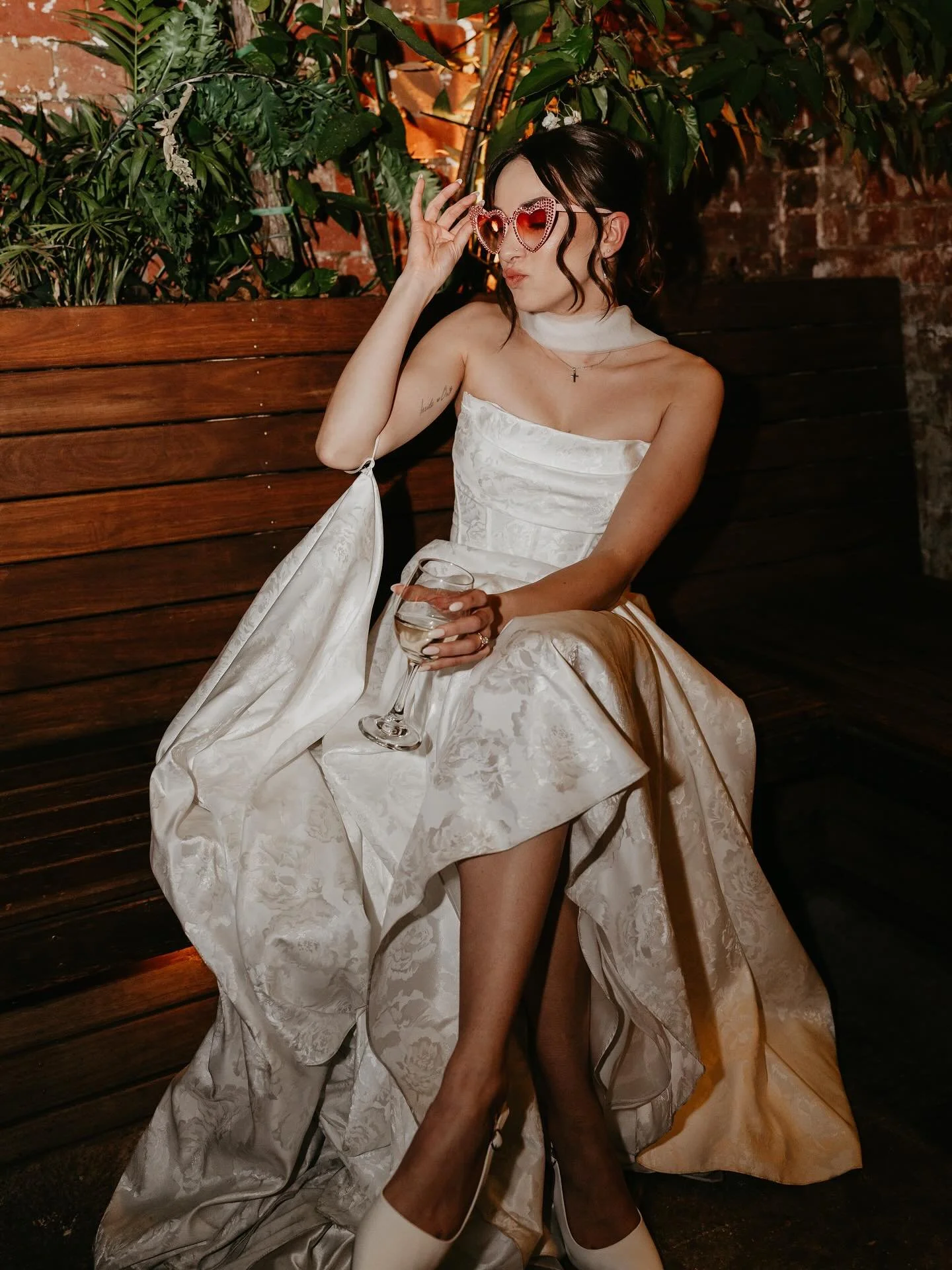 Billy & Phoebe serving looks at @thehallbrunswick