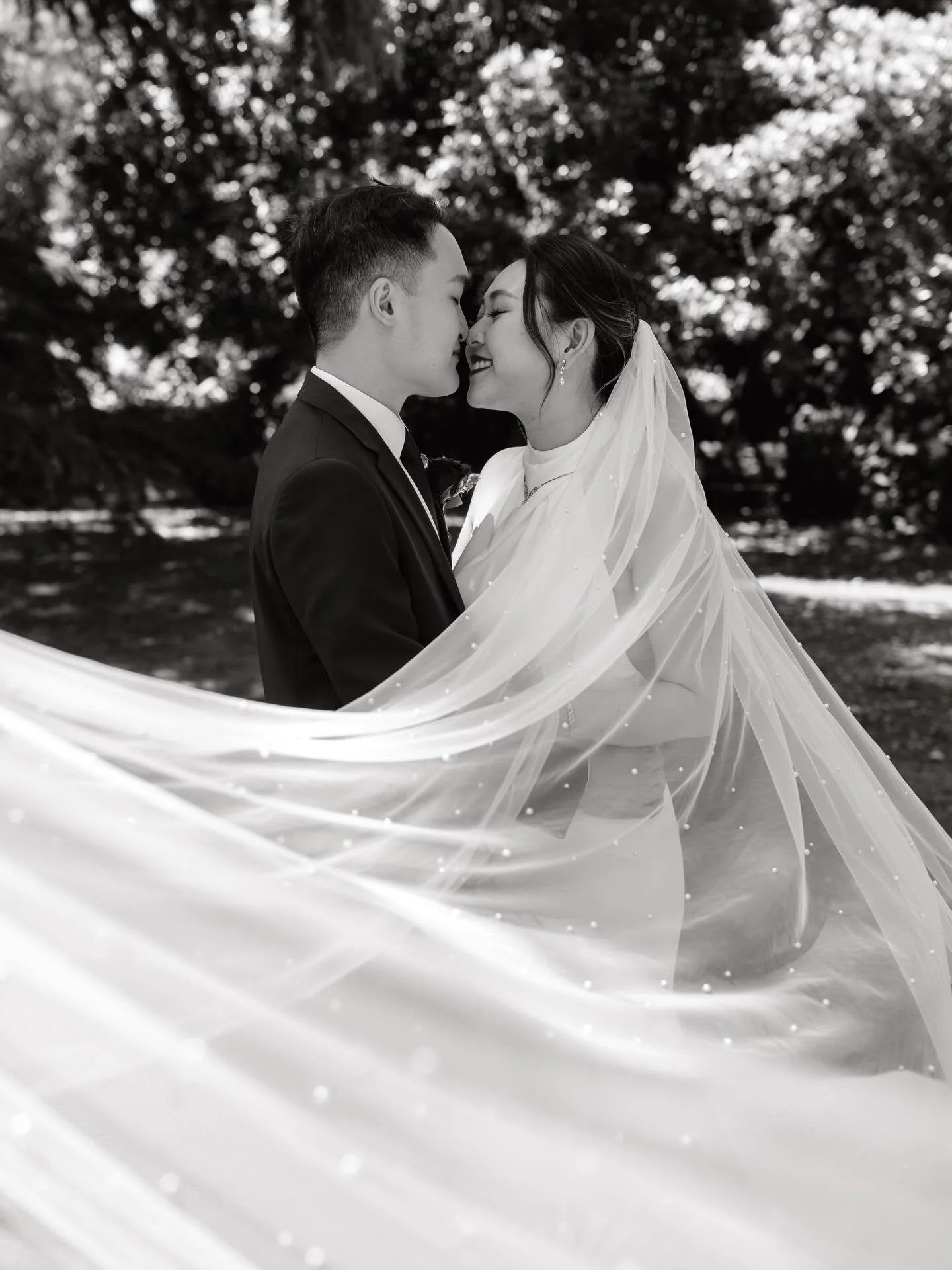 Jan &amp; Clinton got hitched! Wrapped up the 2025 season with these legends just before New Years! 🤍✨