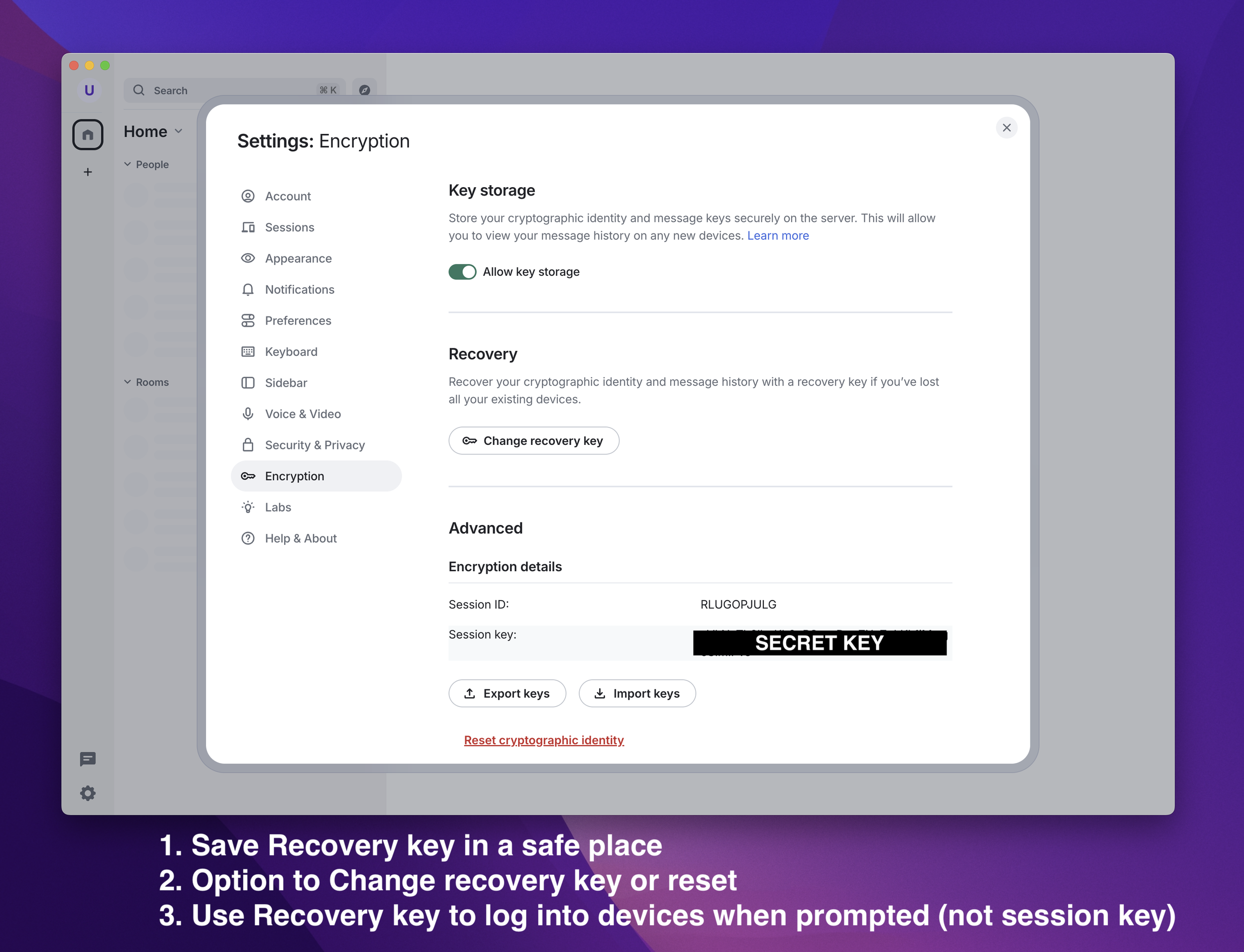 12. Change Recovery Key.png